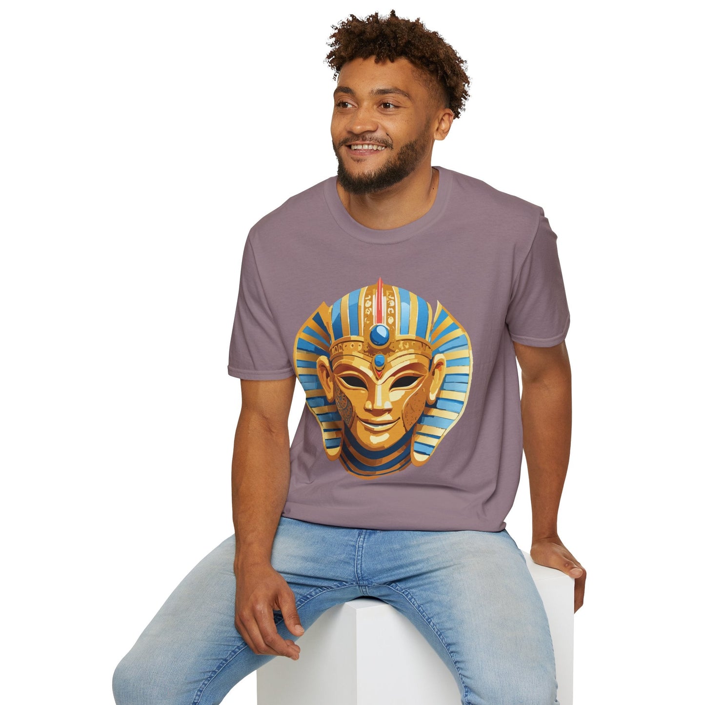 Mask Tee Shirt Unisex Masquerade Tee Softstyle Ring Spun Cotton Comfort For Everyday Wear