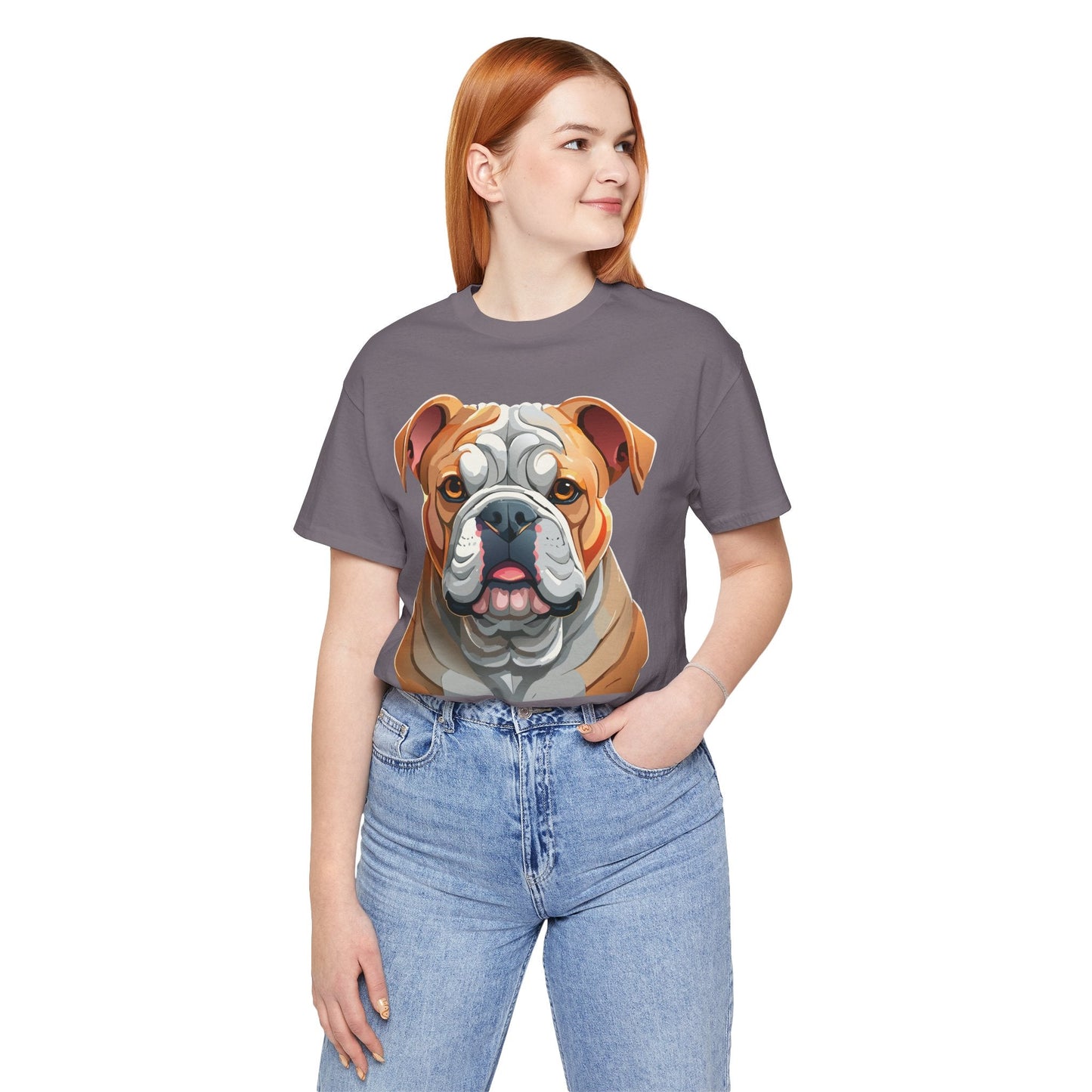 Unisex Animal Print Tee Shirt Art Design Wild Animals Graphic Tee For Everyday Wear