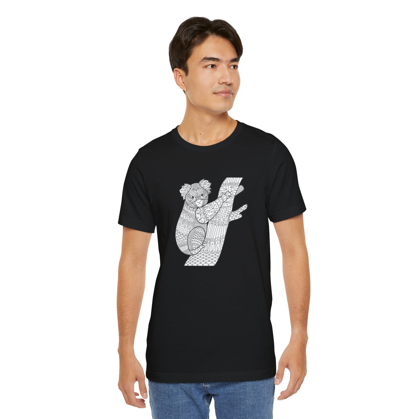 Camiseta unisex con estampado de animales 