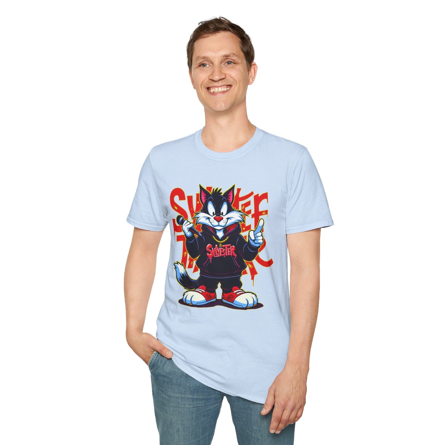 Gildan Softstyle Unisex T Shirt 100 Percent Ring Spun Cotton Cartoon Animation And Funny Animals Tee