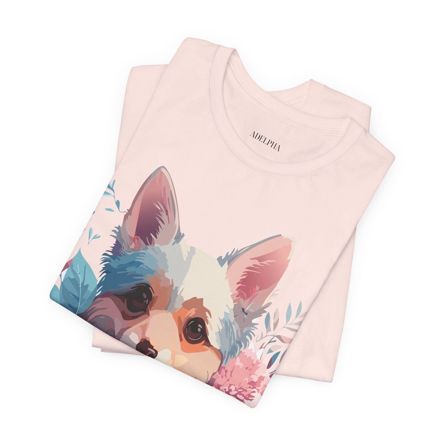 Dog Graphic Tee Unisex Short Sleeve Premium Vintage Inspired Artwork From Adelpha
