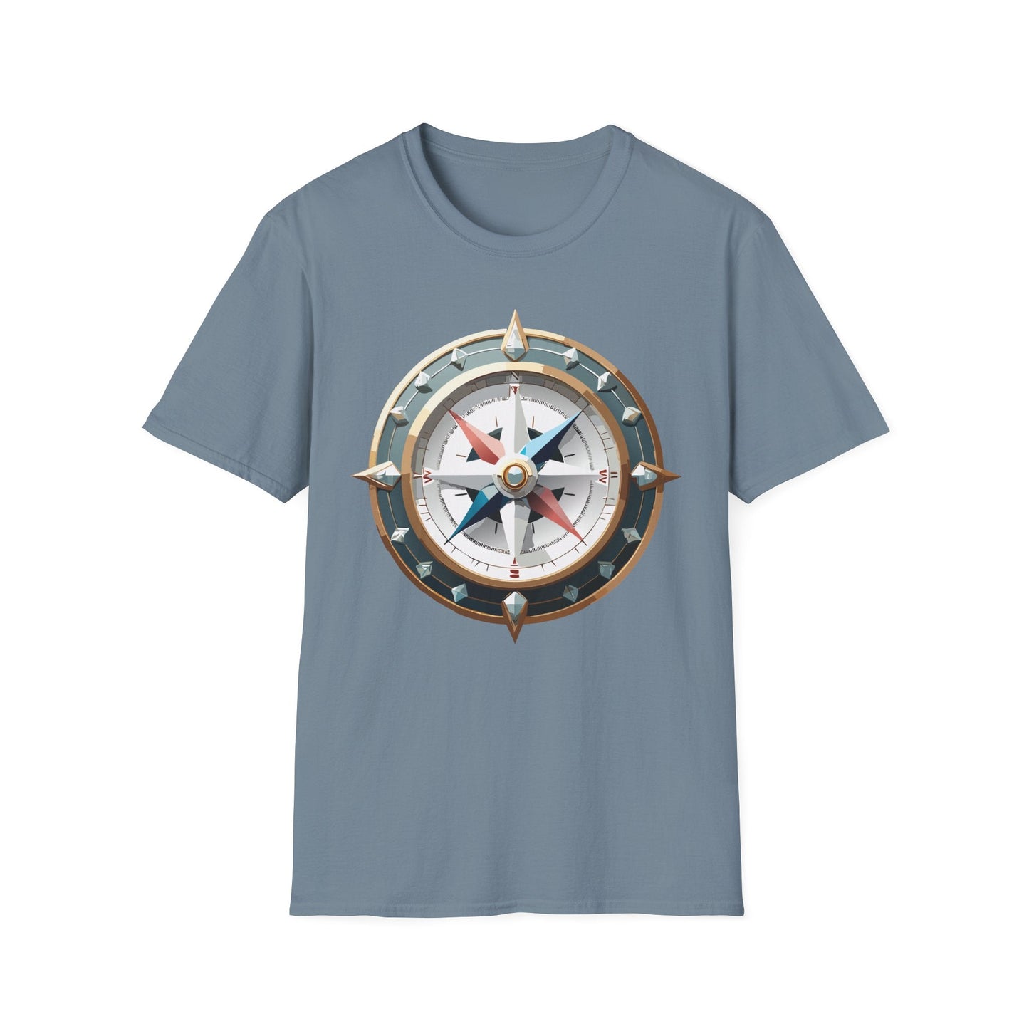 Compass Navigator Graphic Tee Unisex 100 Cotton 23