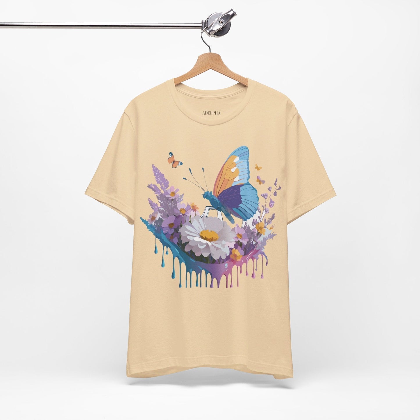 Butterfly Graphic Tee From Adelpha Art Design Unisex Jersey Short Sleeve Shirt