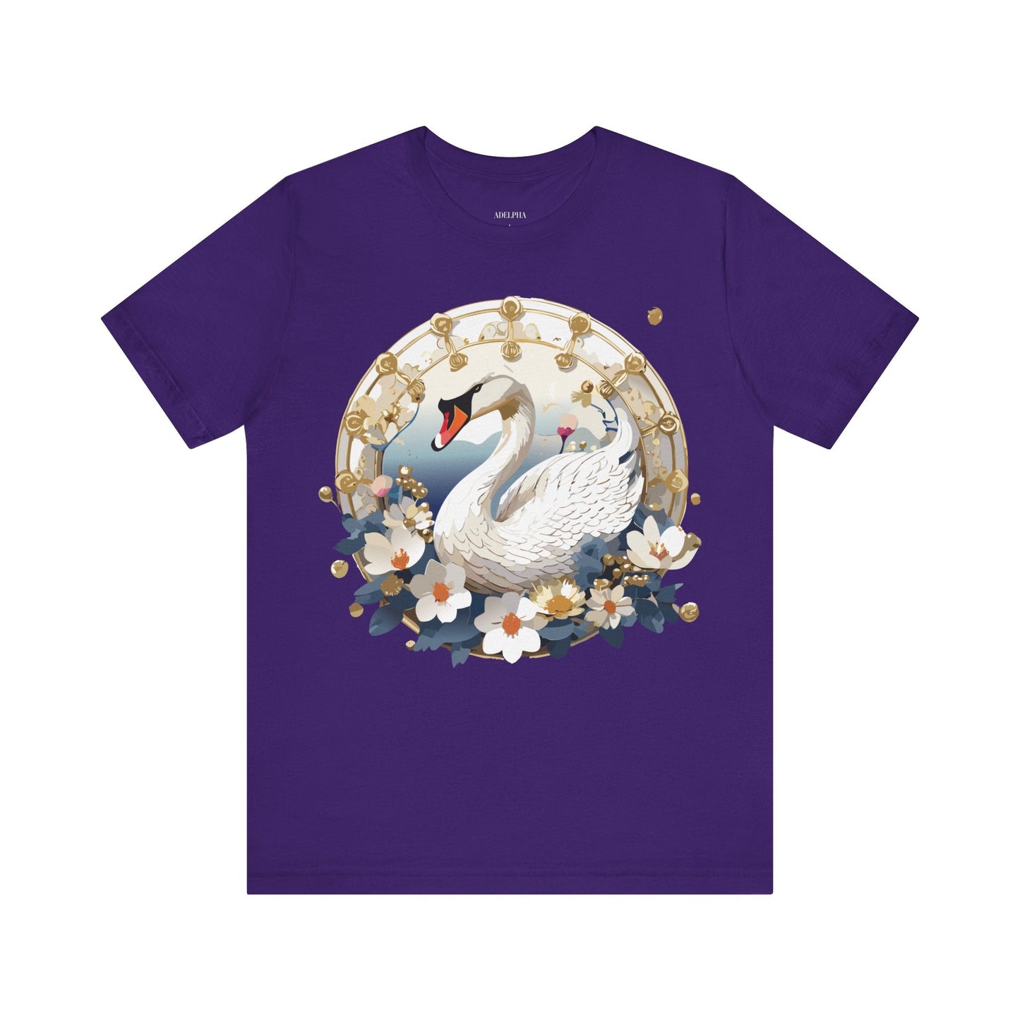 Medallion Graphic Unisex 100 Cotton Vintage Animal Medal Artwork Tee 44