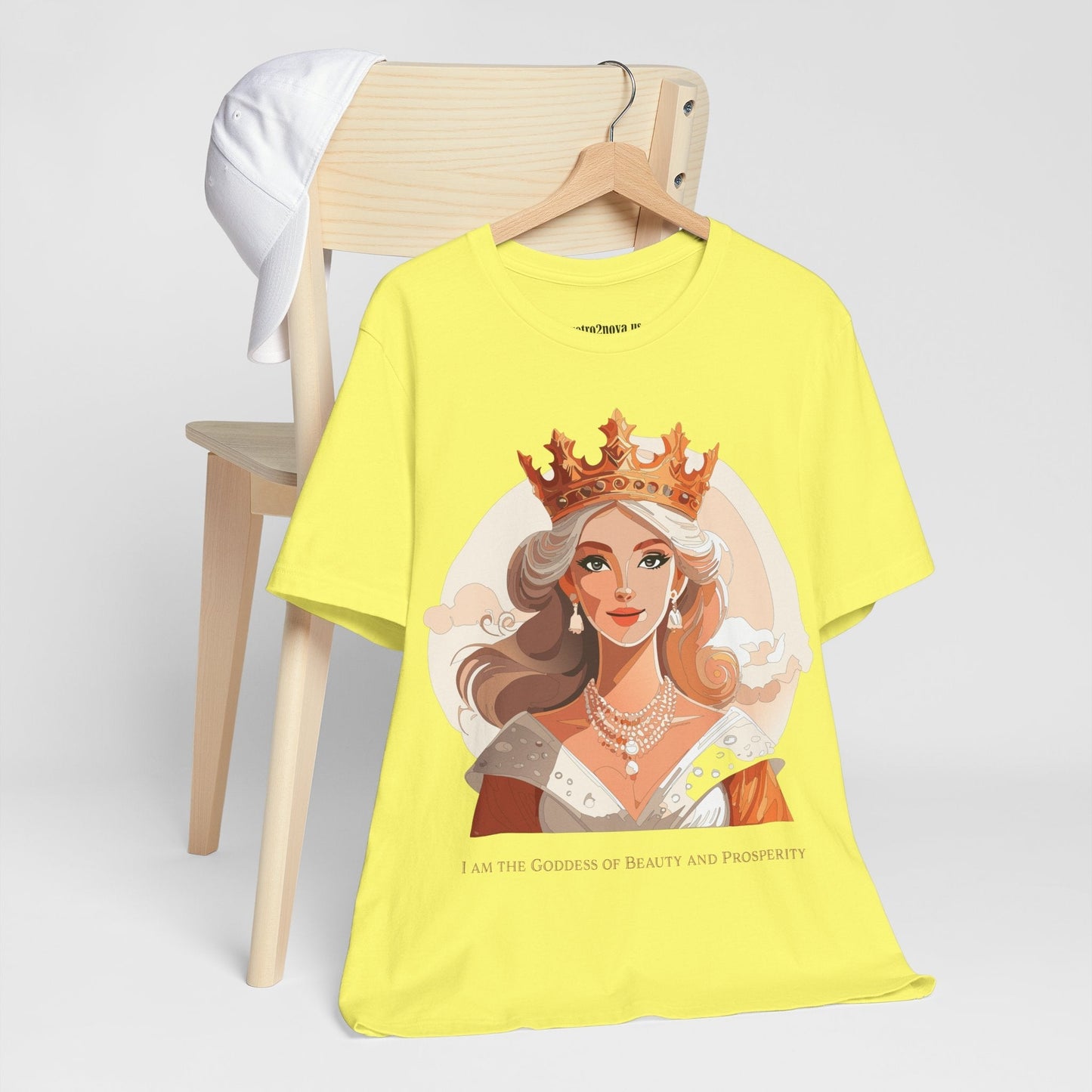 Goddess Graphic Tee Unisex Cotton Short Sleeve With Original Artwork By Retro2Nova