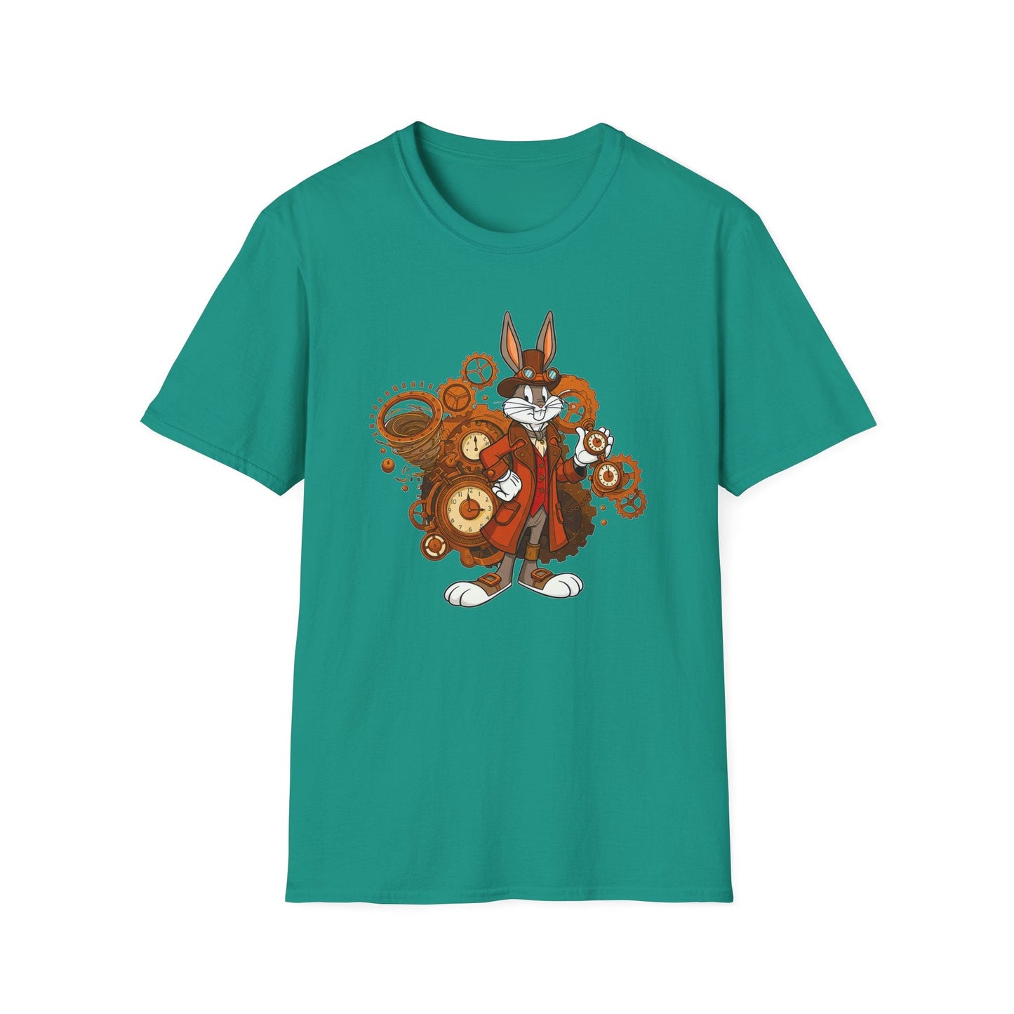 Bugs Bunny T Shirt Cartoon Tee Unisex Softstyle 100 Percent Cotton Gildan 64000 Tee