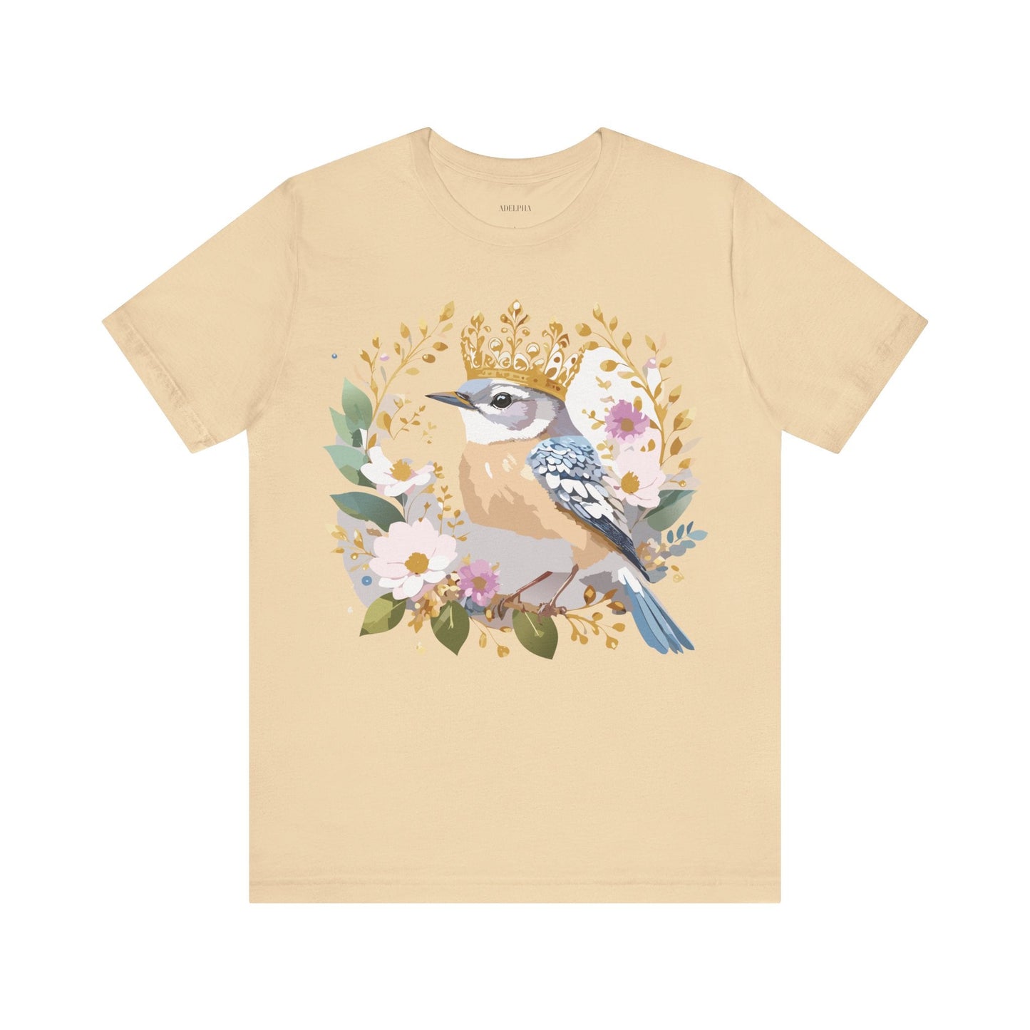 Adelpha Medallion Graphic Tee Unisex Jersey Short Sleeve Vintage Inspired Art Design