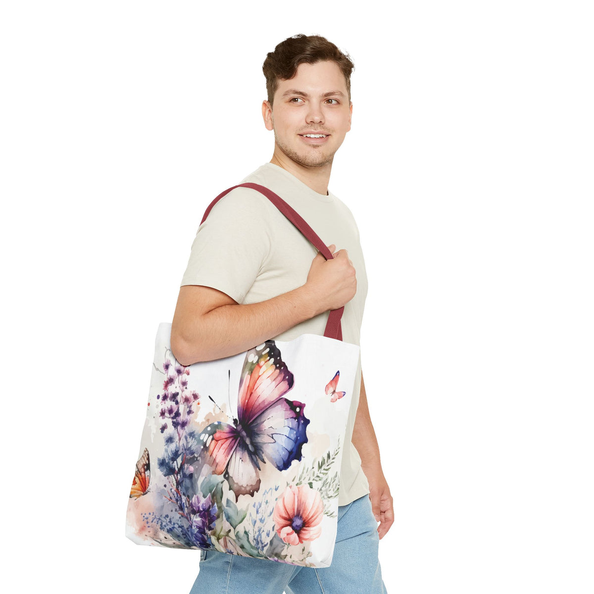 Butterfly Canvas Tote