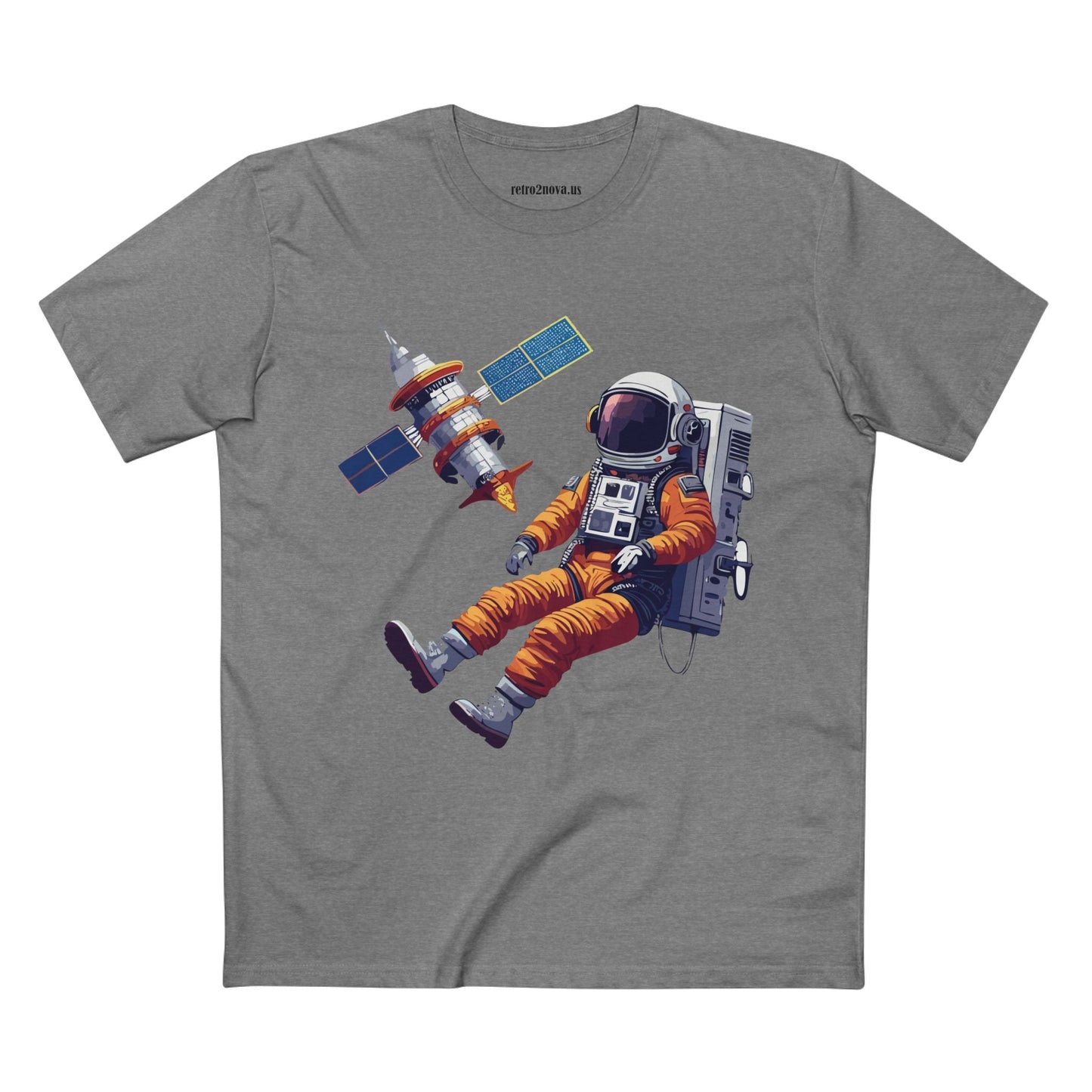 Cosmos Astronaut Shirt CS37 Unisex Premium Cotton Original Art Tee Retro2Nova Edition