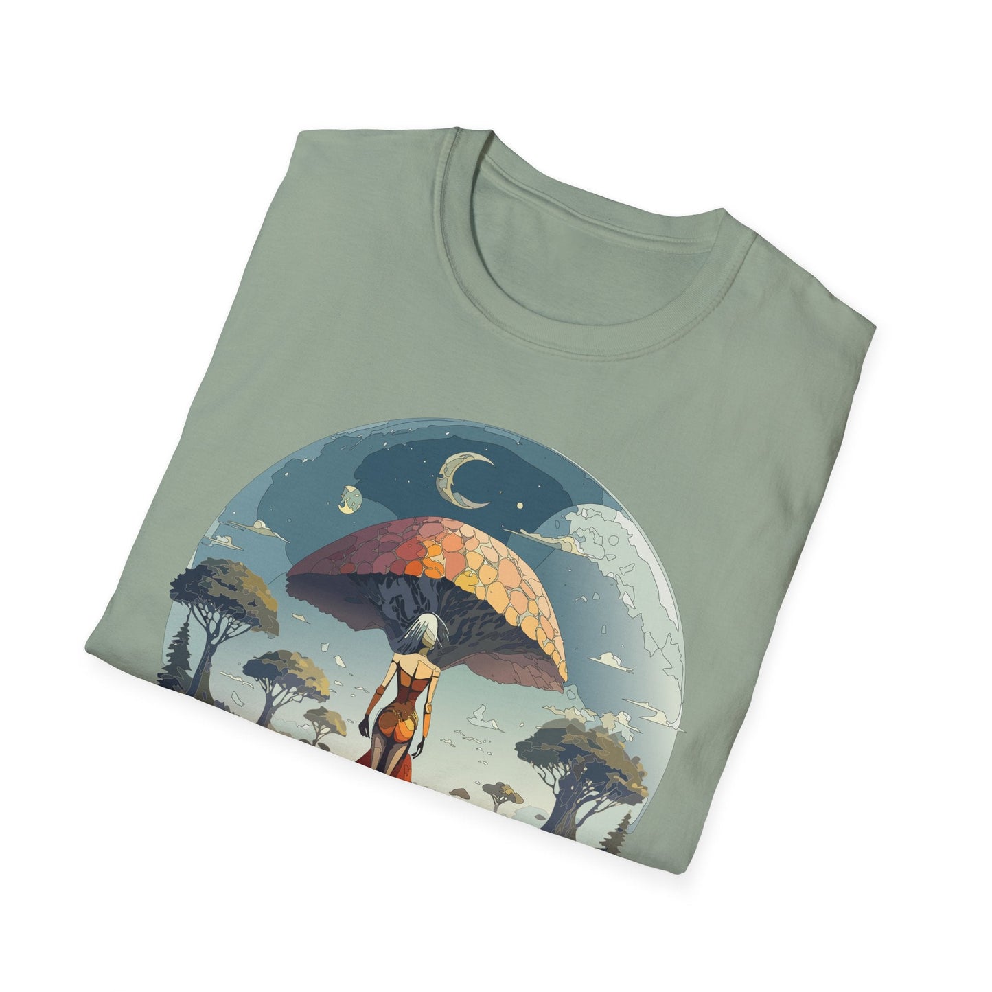 Womens Graphic T Shirts Art Design Shirt Softstyle Casual Tee 64000 Gildan Ring Spun Cotton