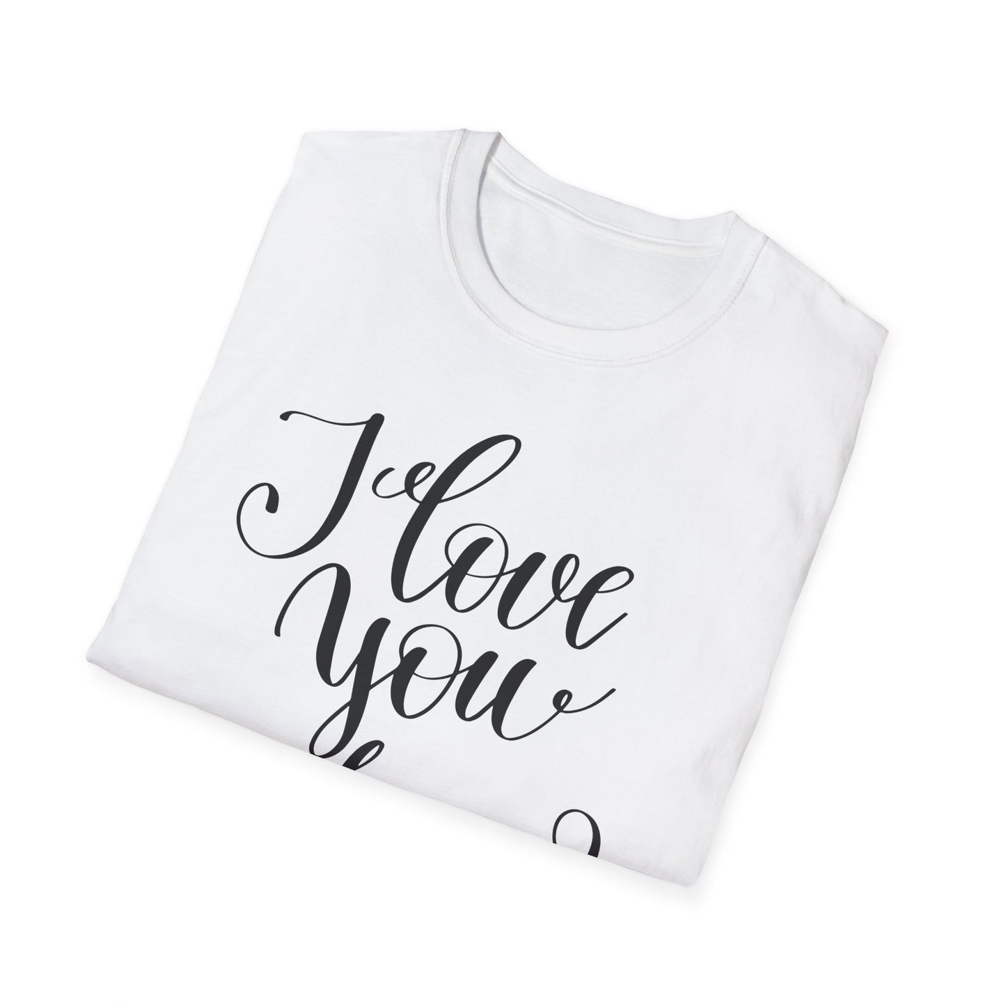 Unisex Cotton Short Sleeves Script Friendship Graphic T-Shirt