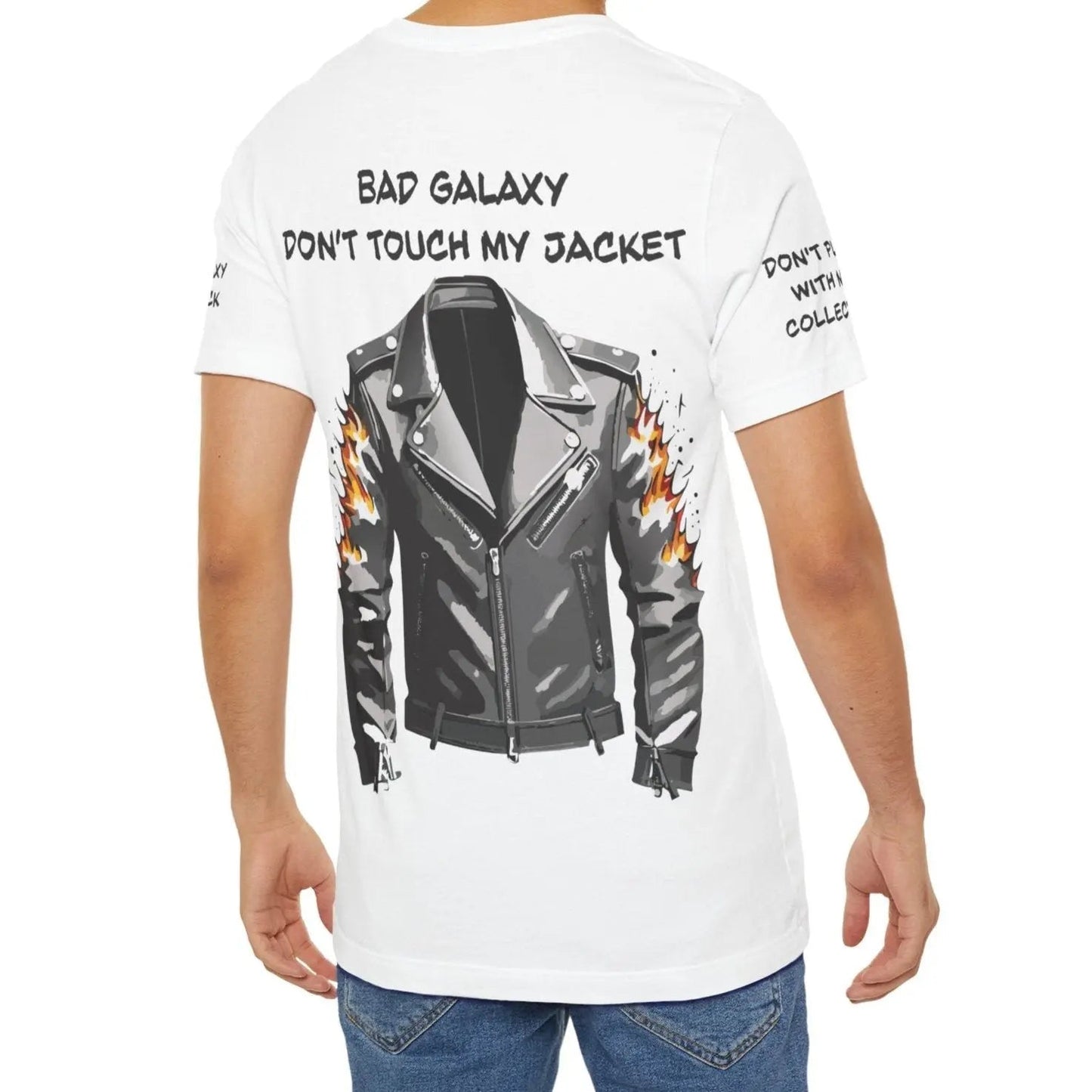 Bad Galaxy Punk Rock Tee Shirt Made In USA With Eco Friendly Ink 100 Percent Cotton