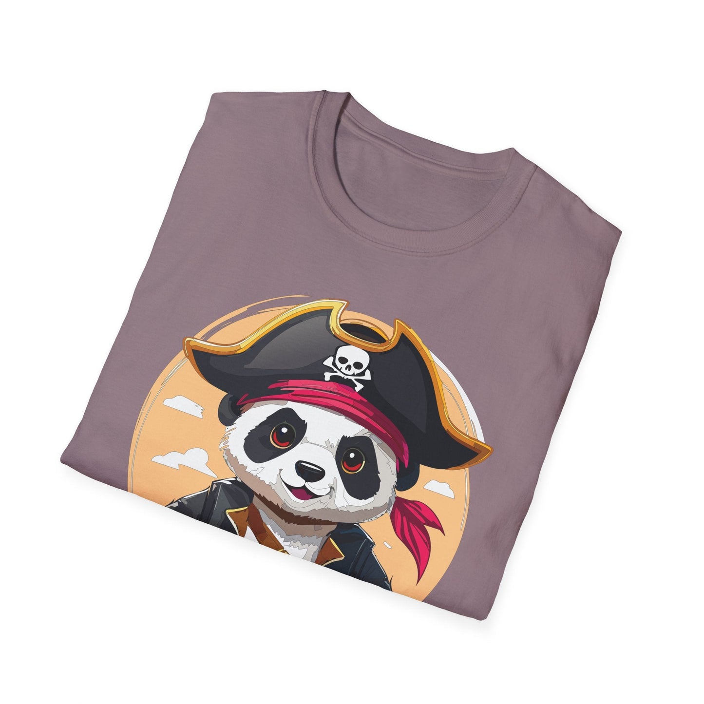Panda Shirt Unisex T Shirt With Panda Animal Tee Animals Gildan Softstyle 64000 Cotton