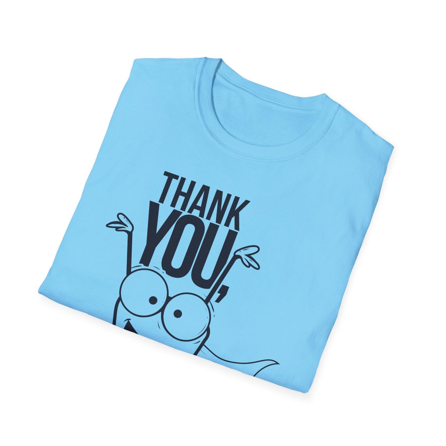 Cartoon T Shirt Animation Funny Tee Unisex Gildan Softstyle 64000 Ring Spun Cotton