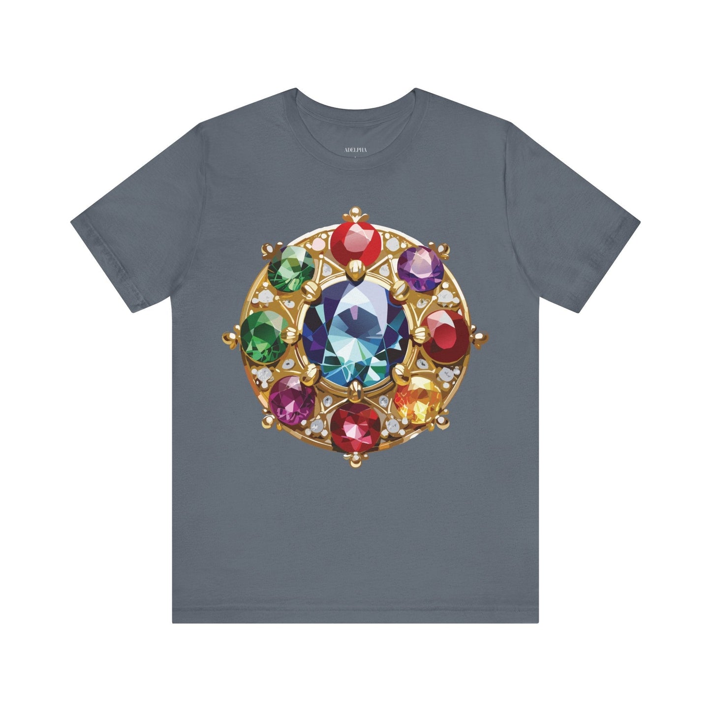 Adelpha Vintage Inspired Graphic Tee Unisex Jersey Short Sleeve Shirt Art Design Quality