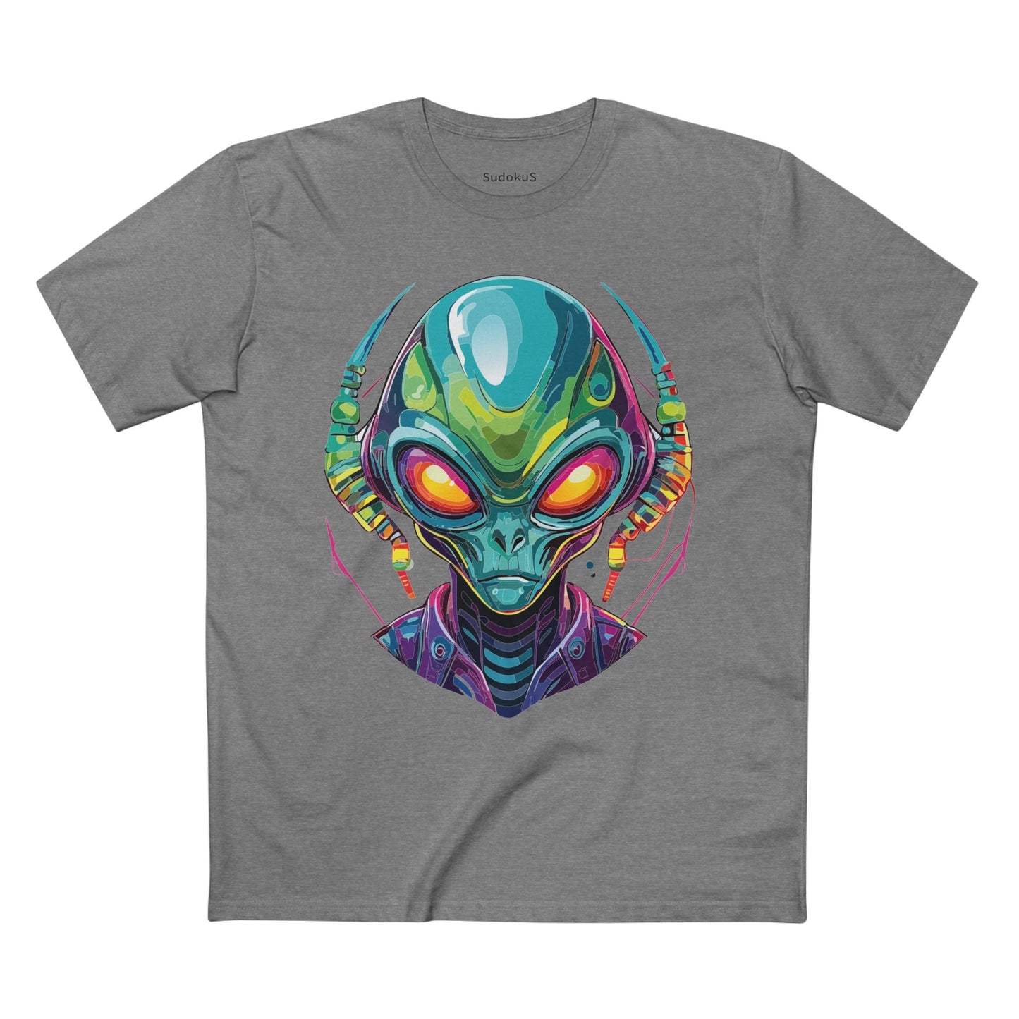 Aliens Graphic Unisex 100 Cotton Staple Tee 14