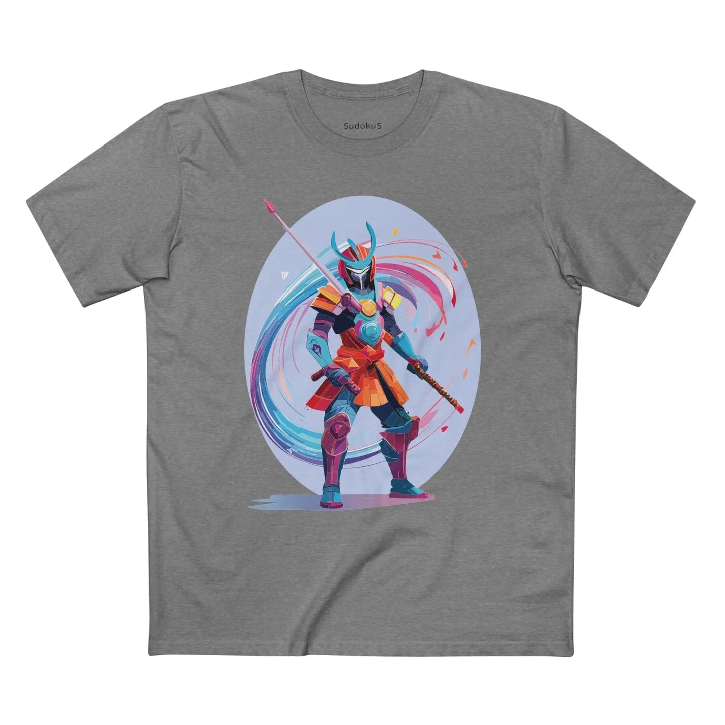 Samurai Graphic Unisex 100 Cotton Staple Tee 19