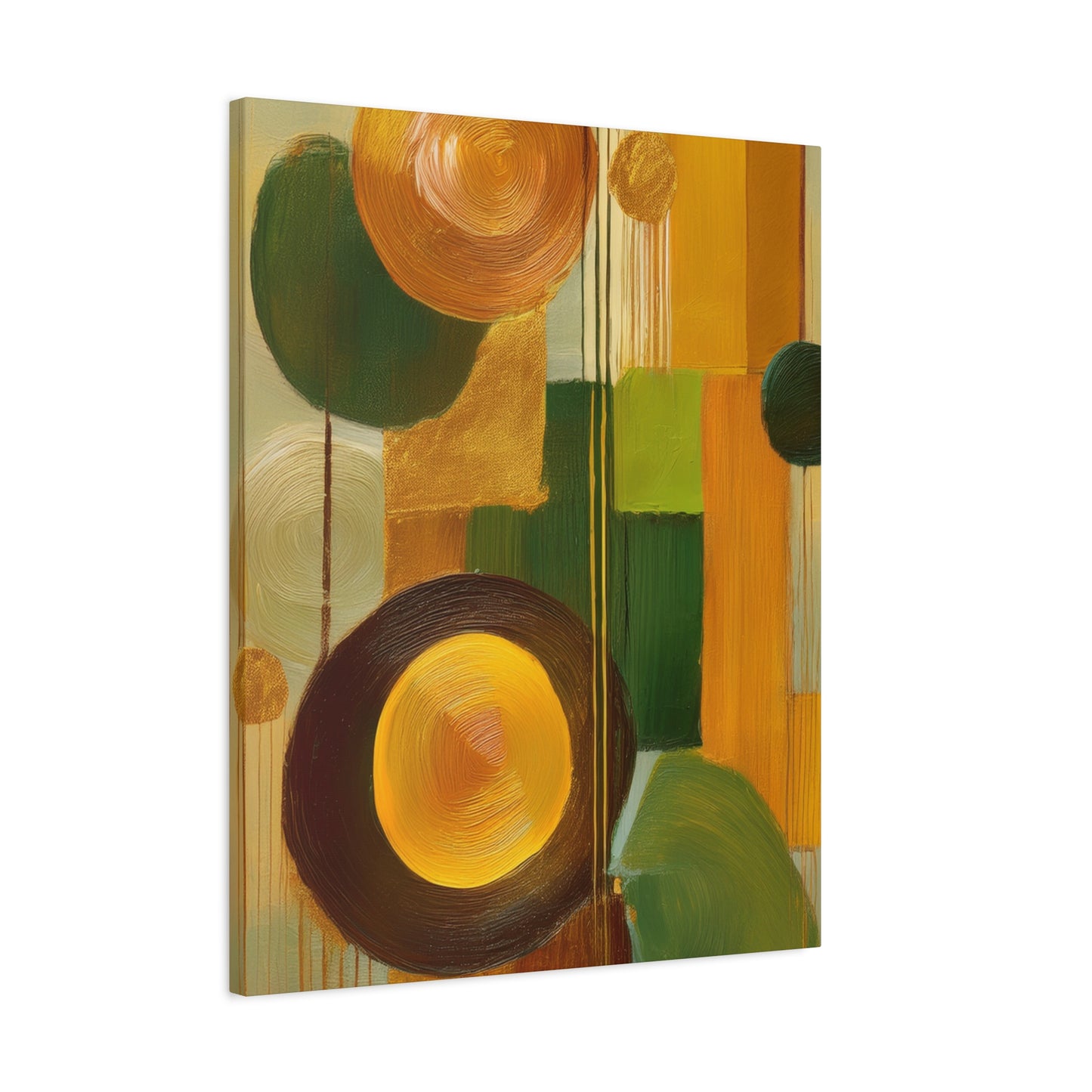 Abstract Geometric Painting Print Canvas 20x24,20x30,24x30 24x32,24x36,30x40 32x48,36x48,40x60 Pine-Wood Inner Frame ABS-58