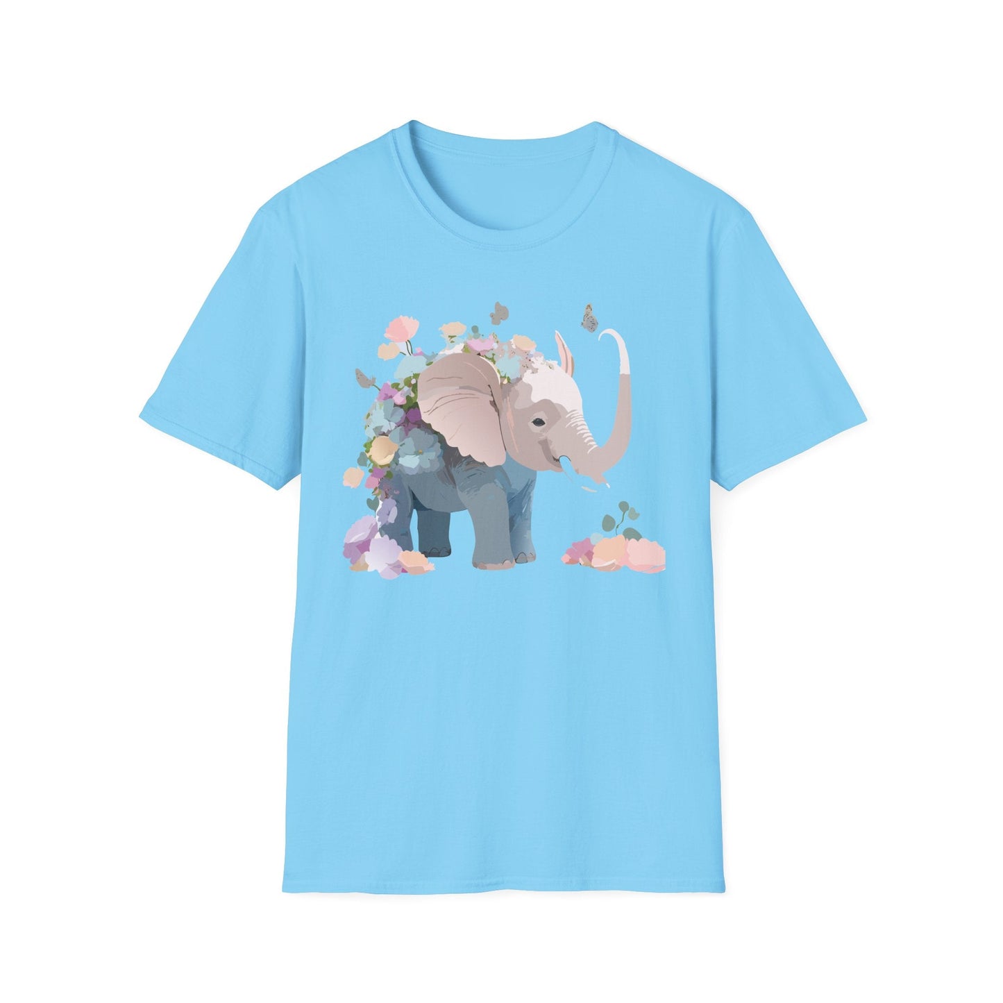 Elephant T Shirt Unisex Softstyle 64000 Elephant Tee Premium Comfort Everyday Wear