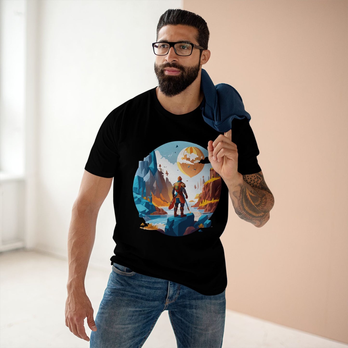 Adventures Graphic Unisex 100 Cotton Staple Tee 9
