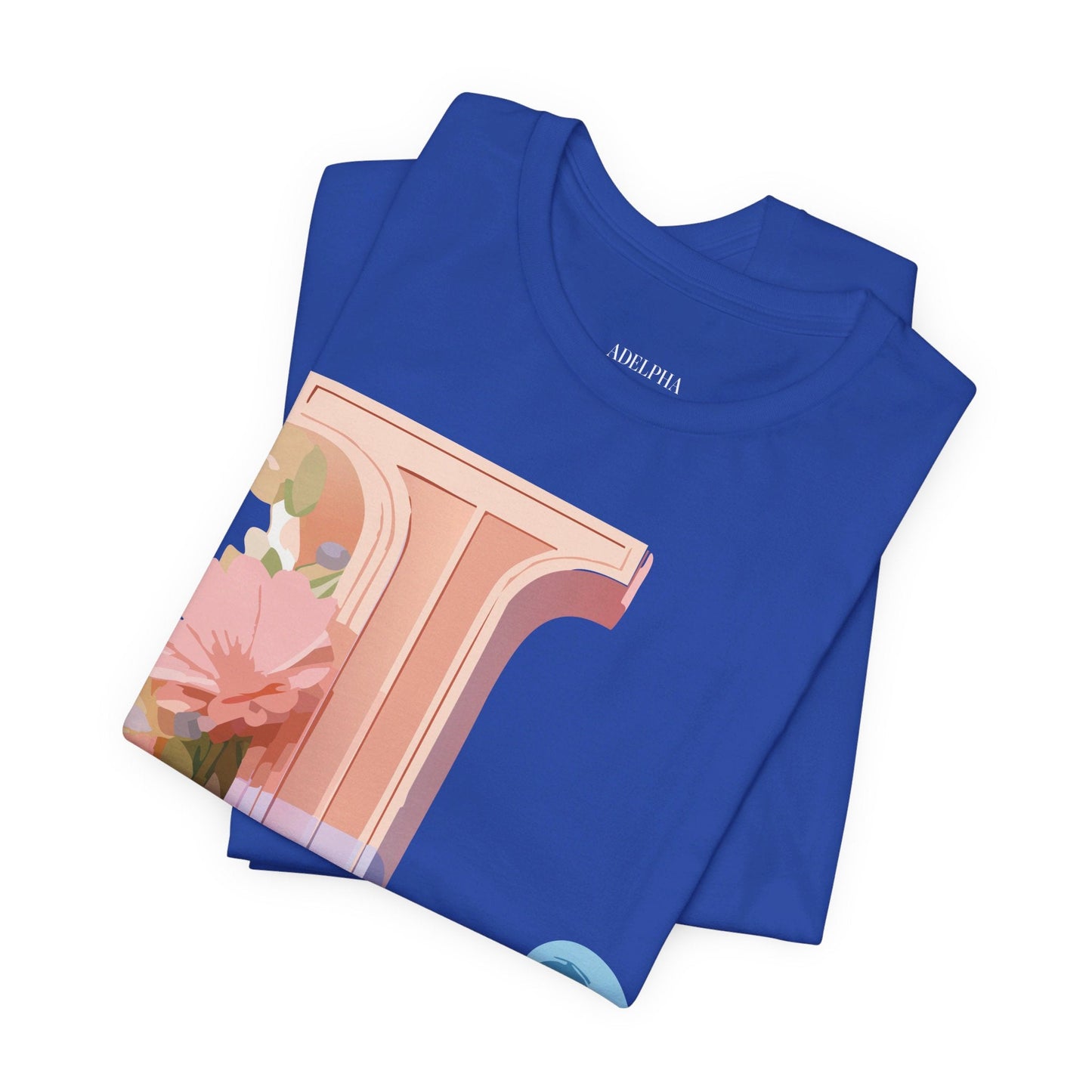 Letter L Shirt Unisex Graphic Tee With Vintage Inspired Artwork By Adelpha Premium Quality