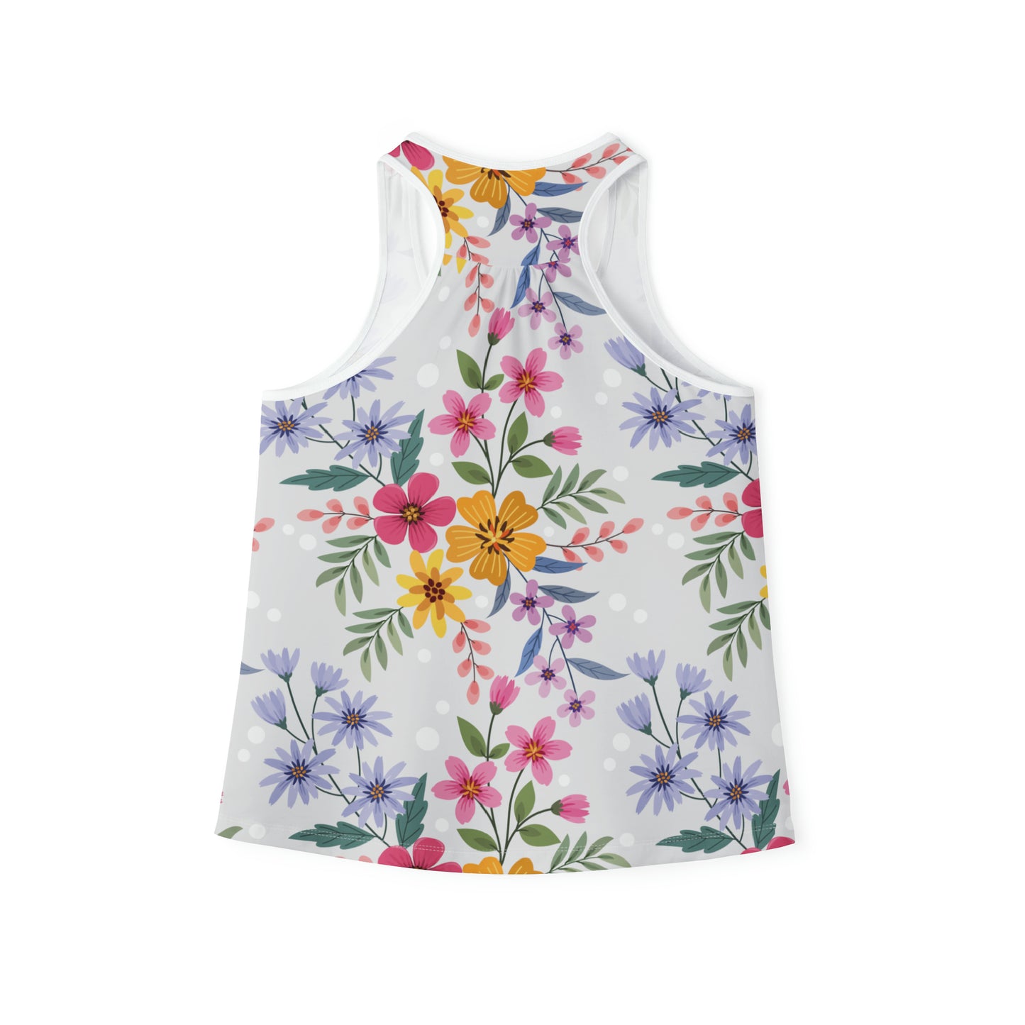 Summer Tank Top with floral prints