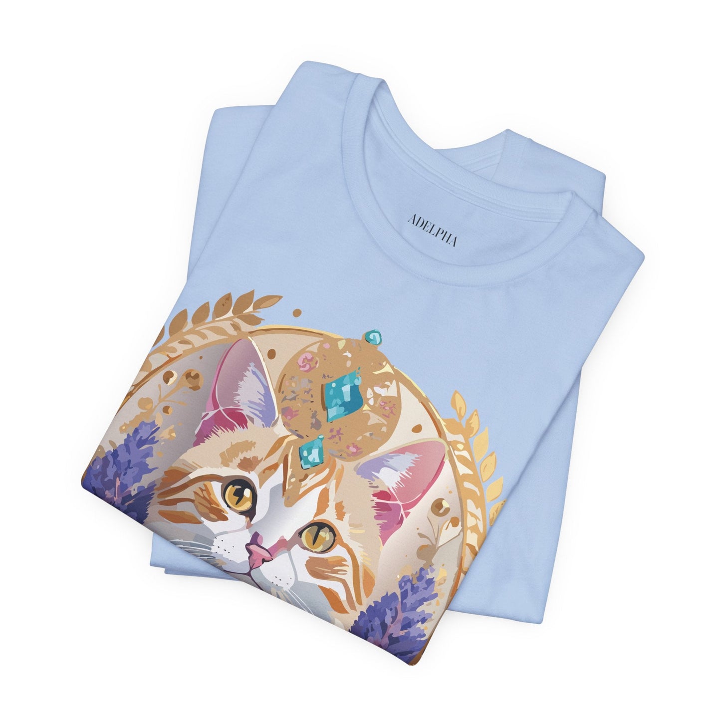Adelpha Medallion Graphic Tee Unisex Jersey Short Sleeve Vintage Inspired Art Premium Casual Wear