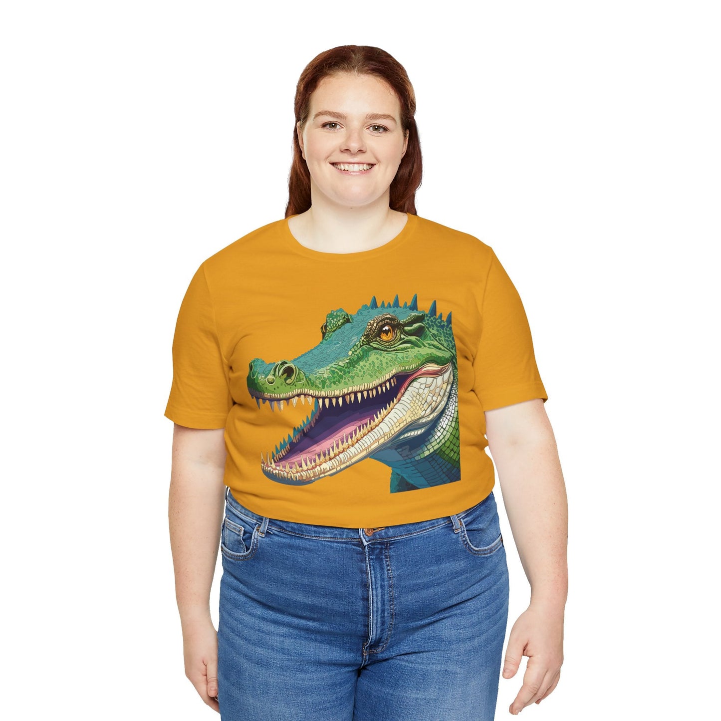 Unisex Animal Tee Shirt With Animals Art Design Wild Animals Jersey Short Sleeve