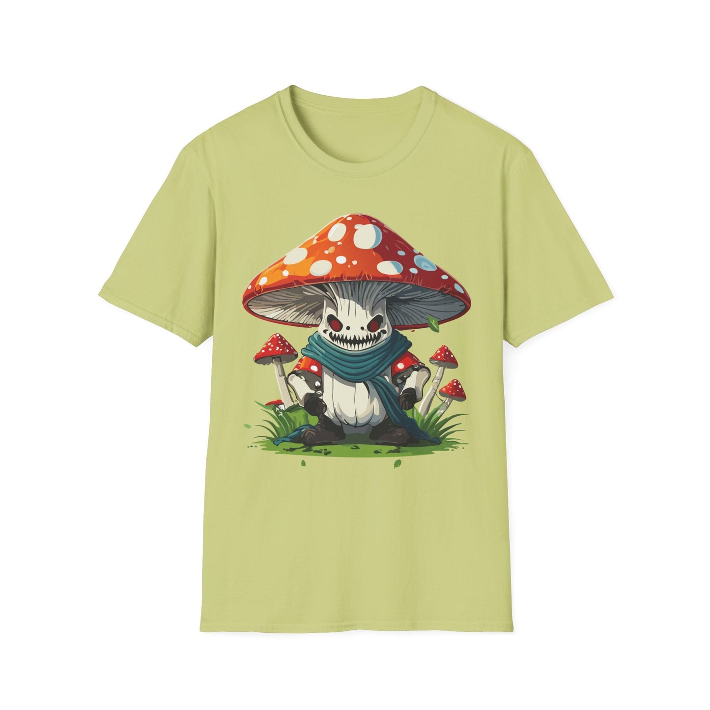 Unisex Mashroom T Shirt Funny Fungus Inspired Design Gildan Softstyle 64000 Tee Shirt