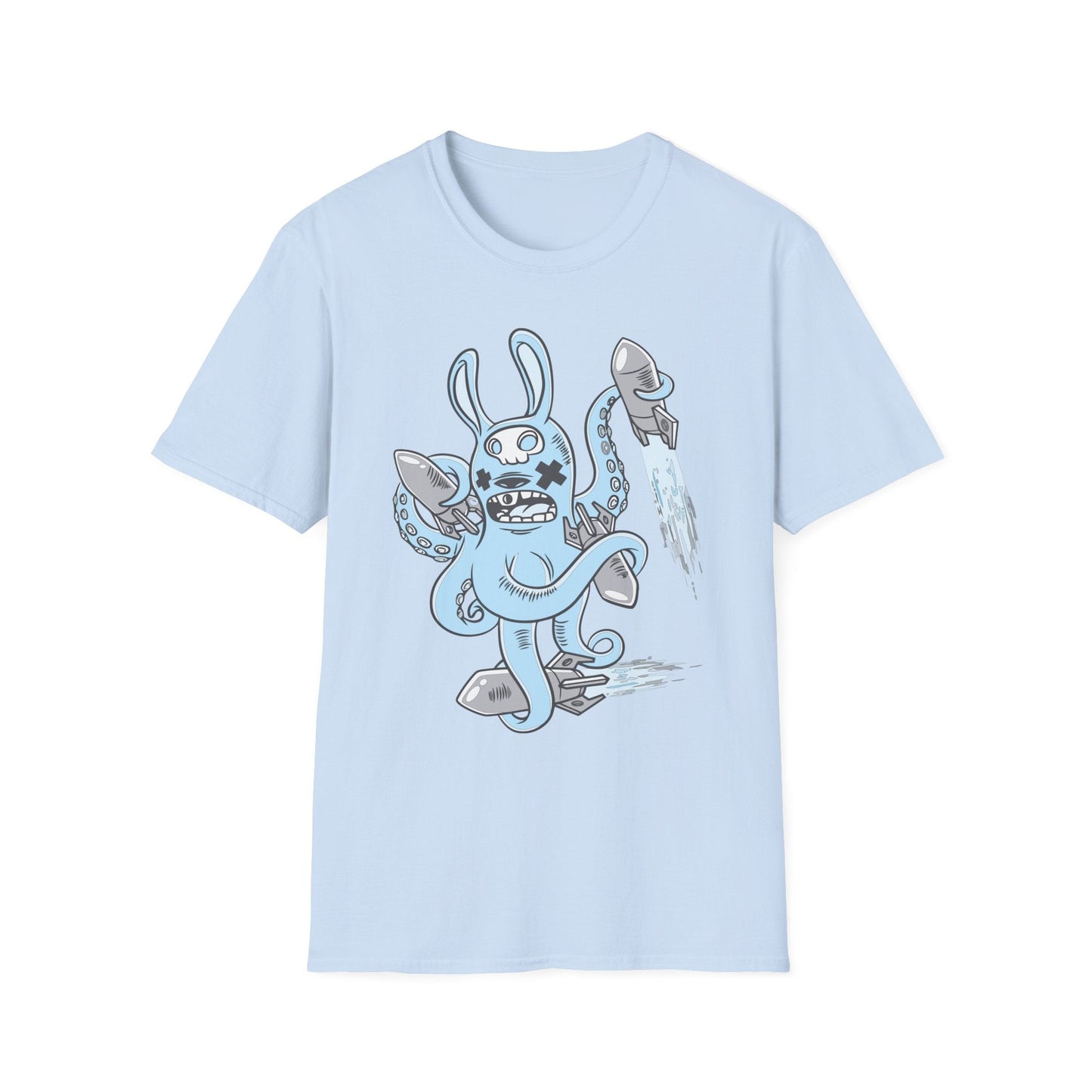 Cartoon T Shirt Unisex Animation Tee Funny Art Design Gildan Softstyle 64000 Premium Cotton