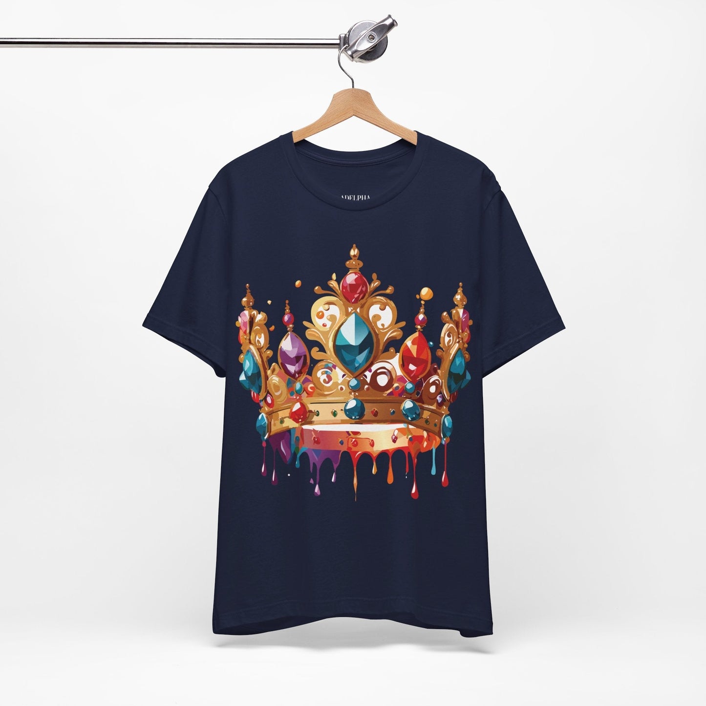 Crown Graphic Unisex 100 Cotton Vintage Artwork Tee 11