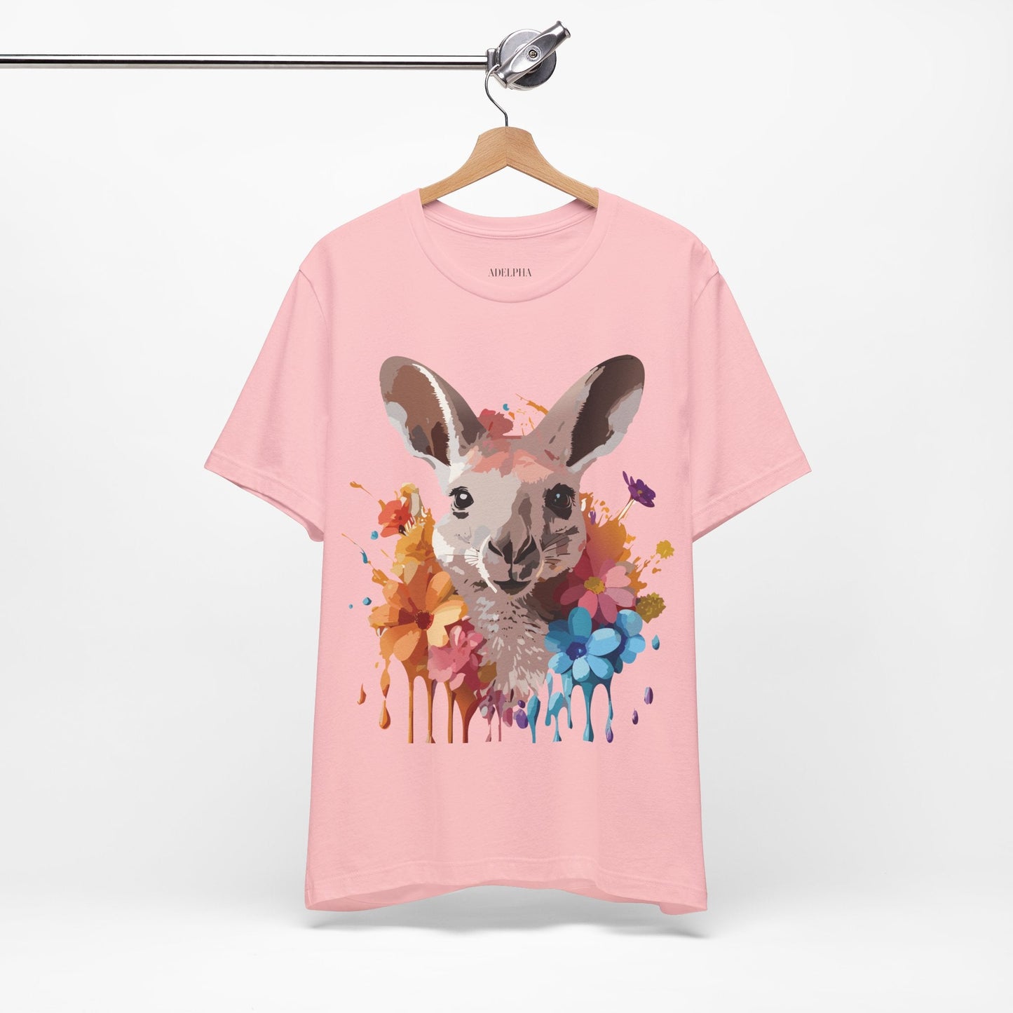 Kangaroo Graphic T Shirt Unisex Adelpha Art Design Tee Vintage Inspired Artwork For Everyday Style