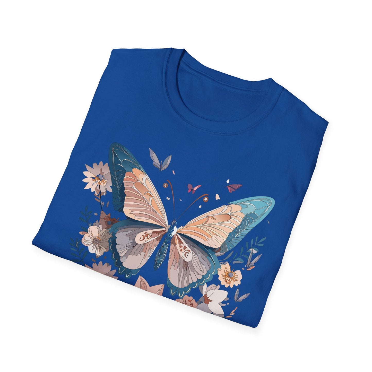 Monarch Butterfly T Shirt Unisex Softstyle Gildan 64000 Tee Lightweight Comfort Fit