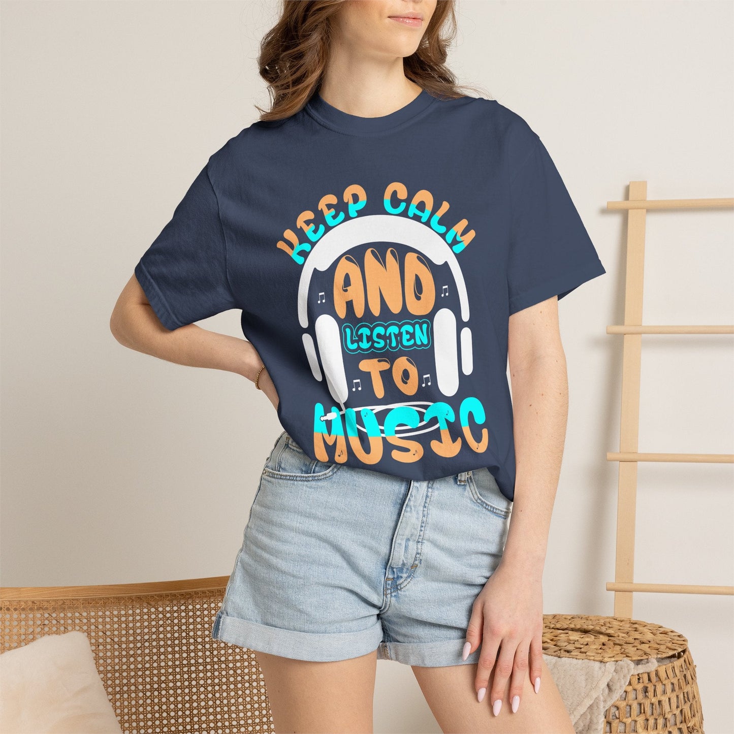 Music Graphic Design Unisex Cotton T-shirt 055