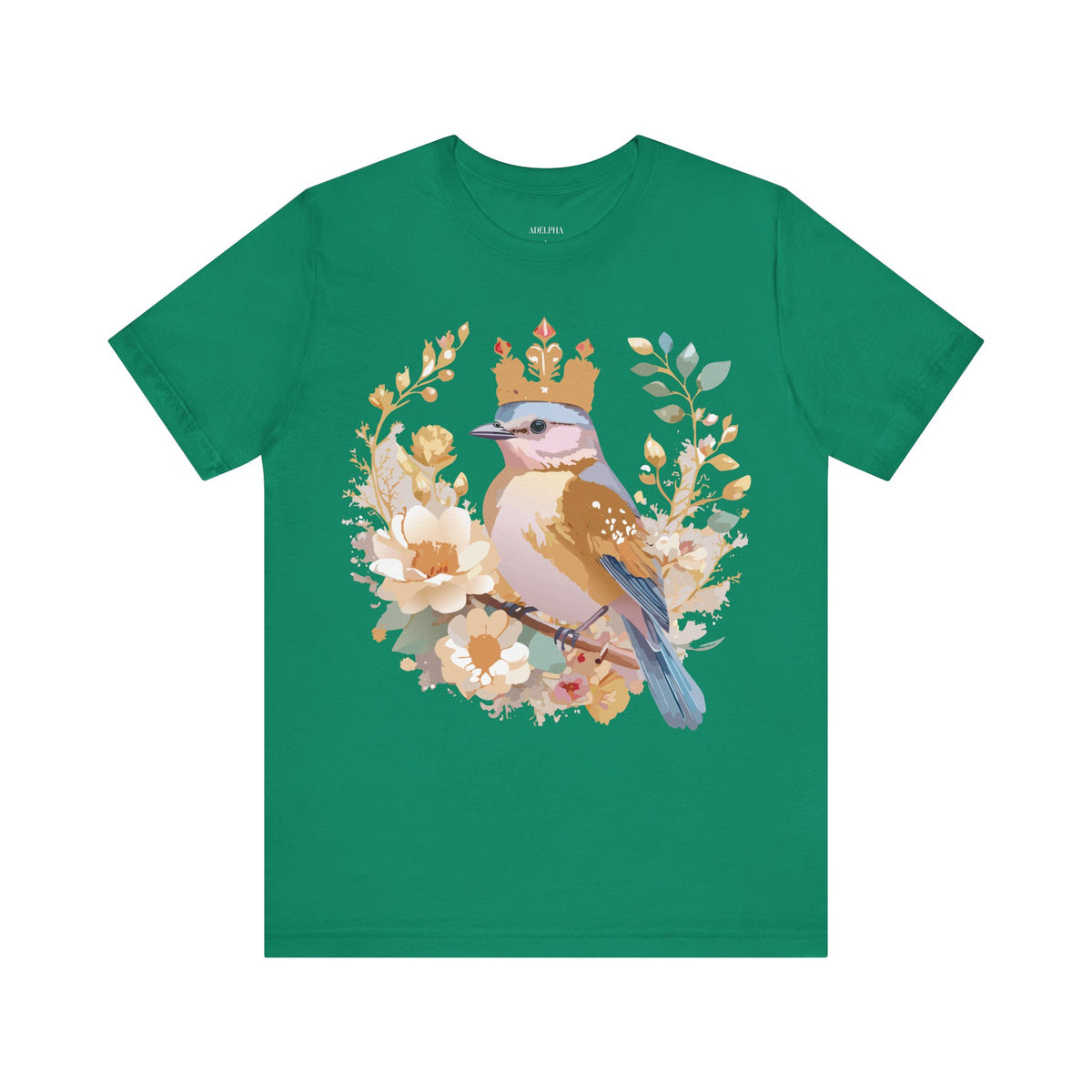 Medallion Graphic Unisex Cotton Bella+Canvas Tee with Art Design d79