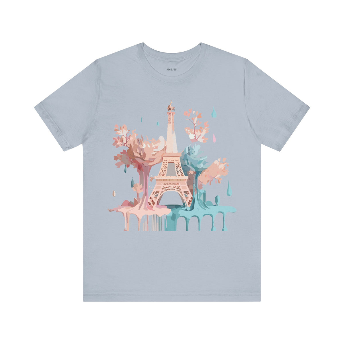 Unisex Cotton Bella+Canvas Tee with Paris