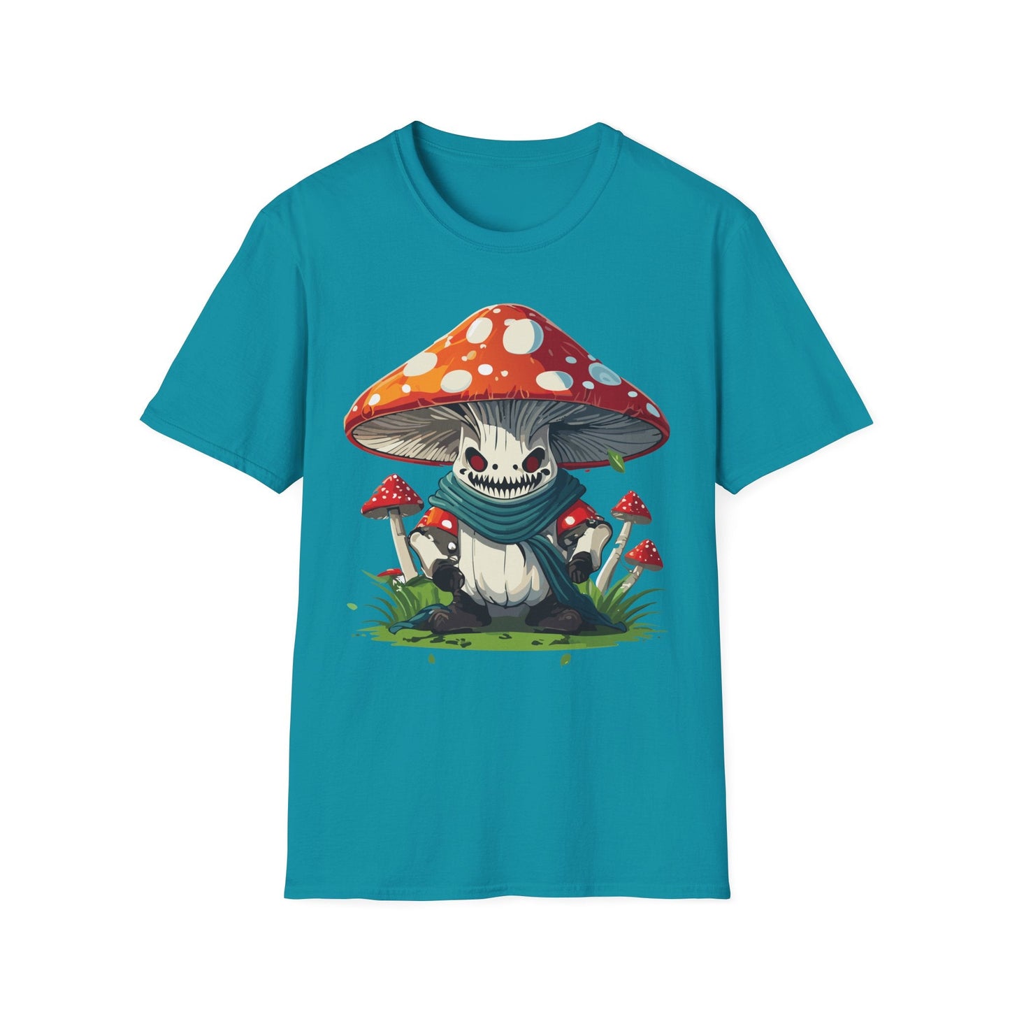 Unisex Mashroom T Shirt Funny Fungus Inspired Design Gildan Softstyle 64000 Tee Shirt