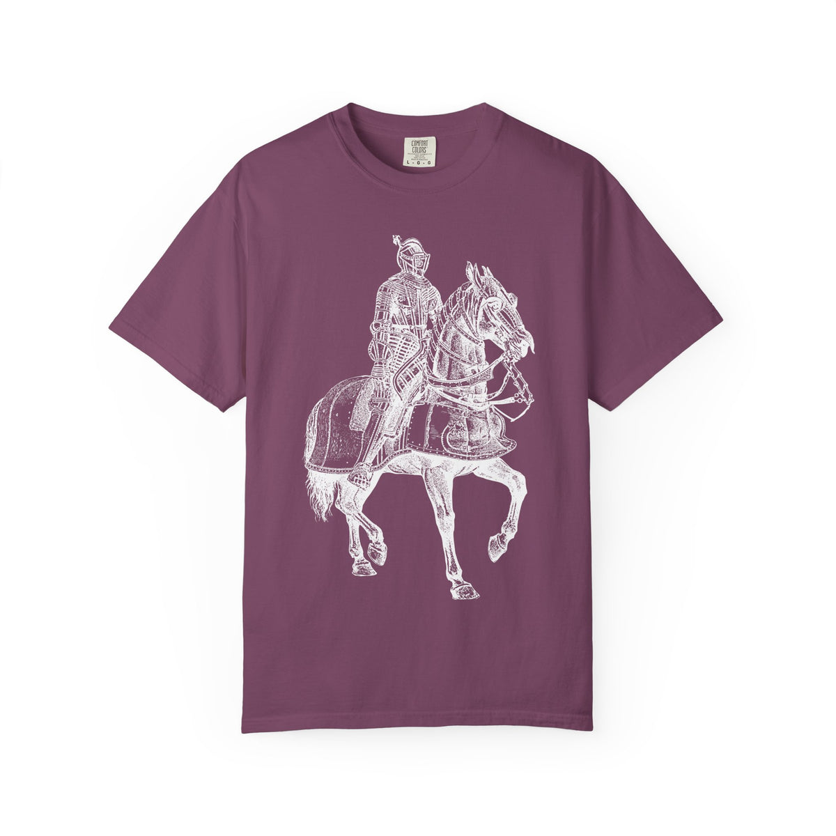 Knight Graphic Tee Unisex 100 Cotton Comfort Colors T-Shirt