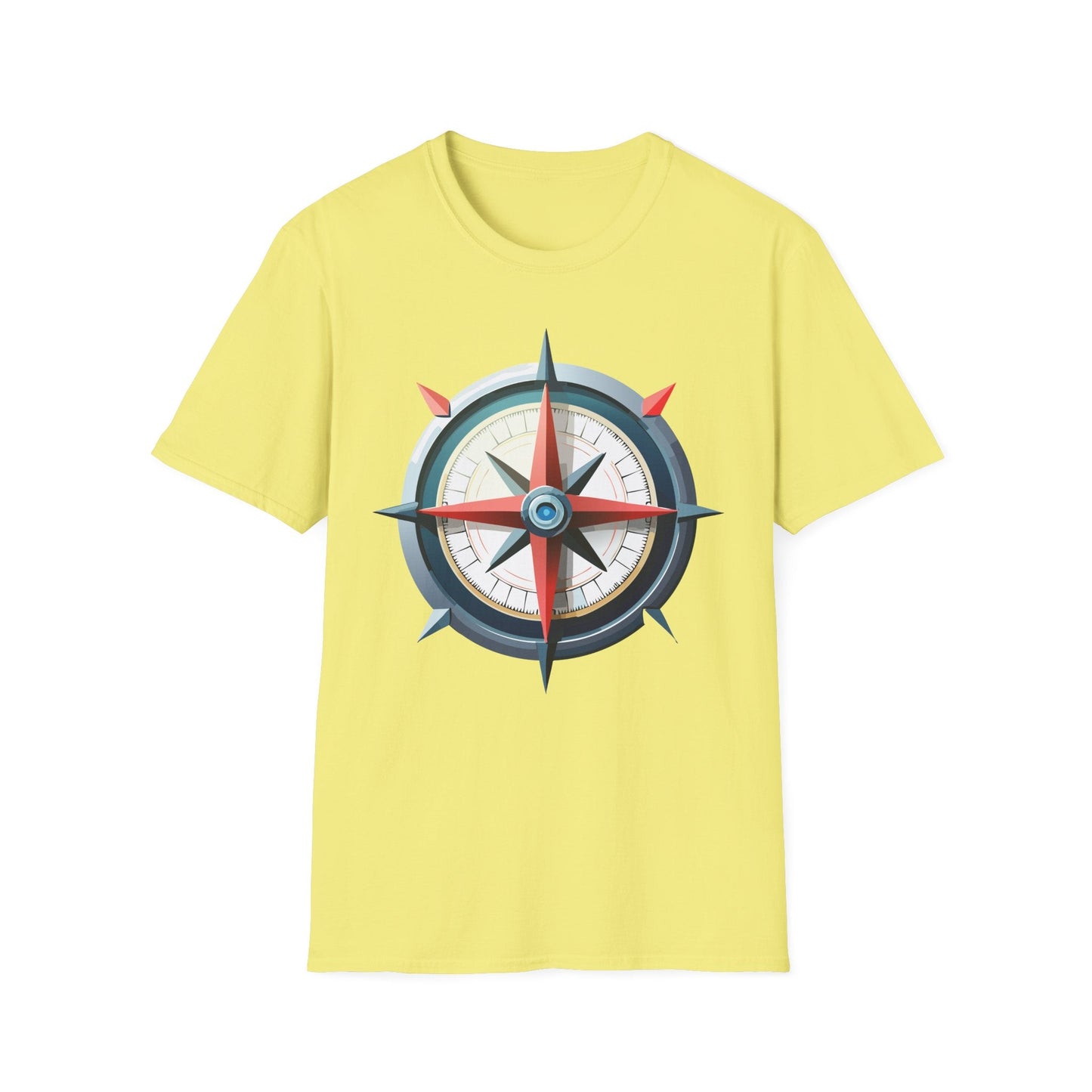 Compass Navigator Graphic Tee Unisex 100 Cotton 16