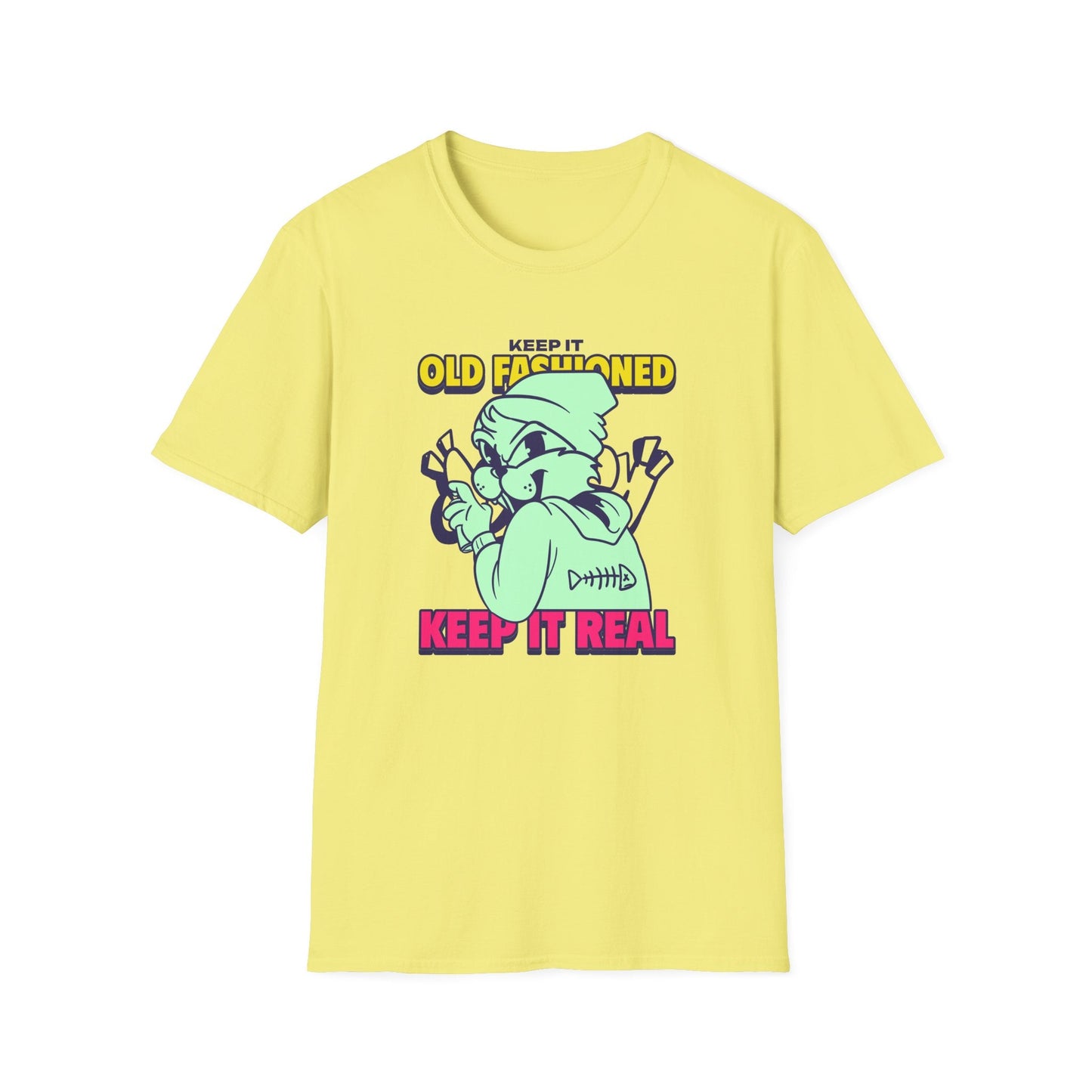 Funny Animals Tees Unisex T Shirt Gildan Softstyle 64000 100 Percent Ring Spun Cotton