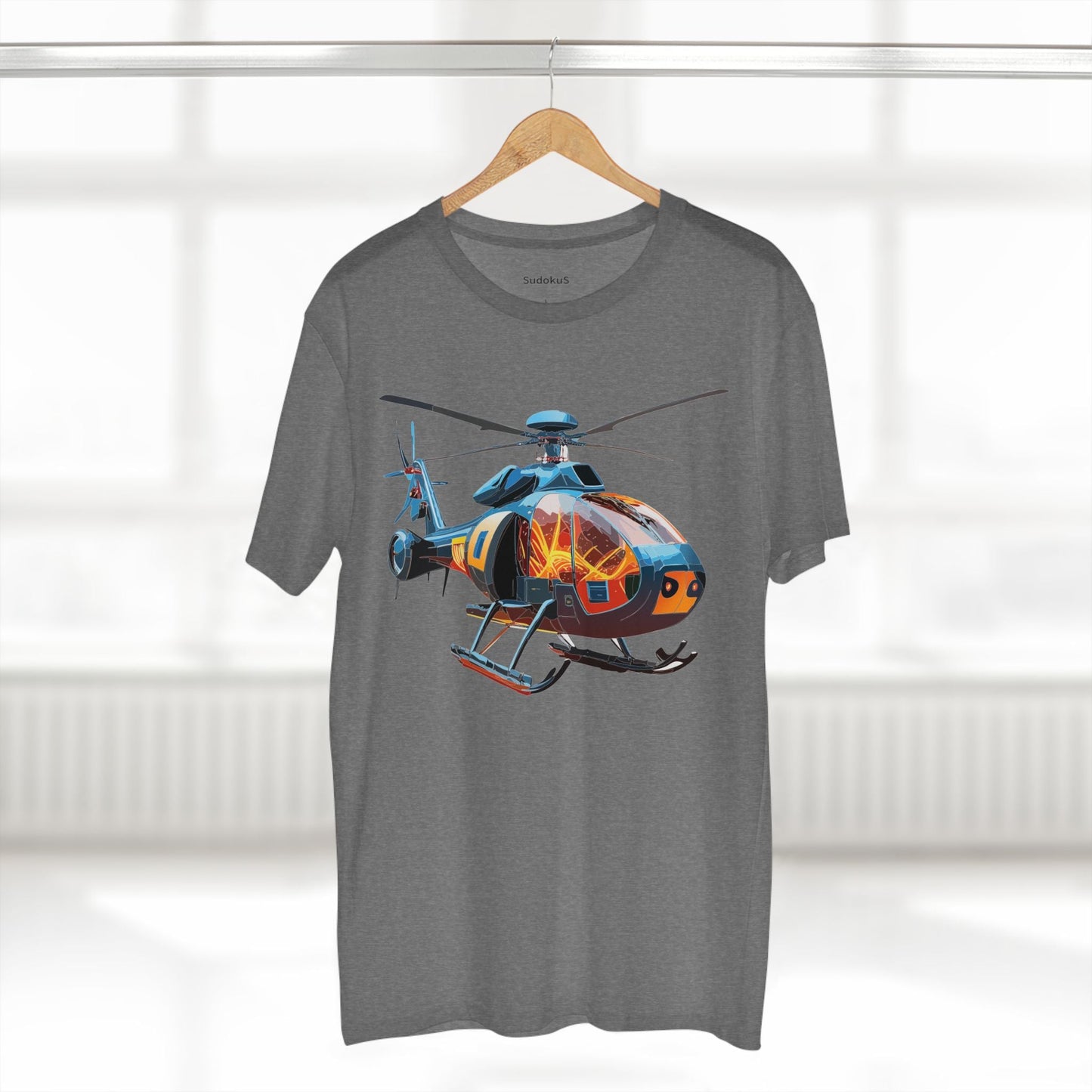 Chopper Graphic Unisex 100 Cotton Staple Tee 4