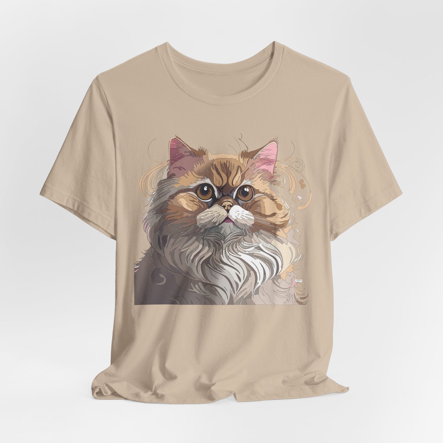 Unisex Animal Shirt With Animals Art Design Tee Short Sleeve Wildlife Print Tee Collection