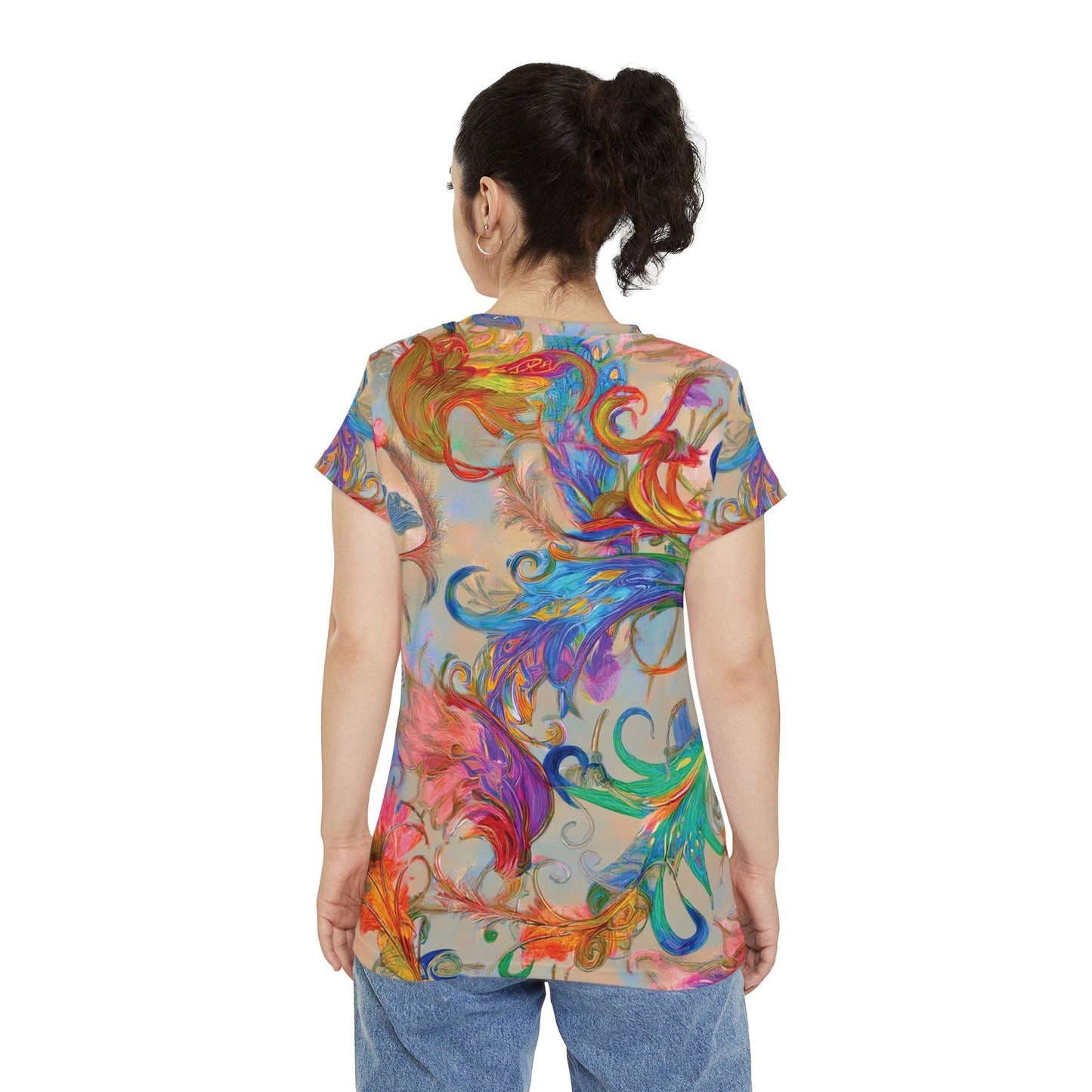 Abstract Print Shirt