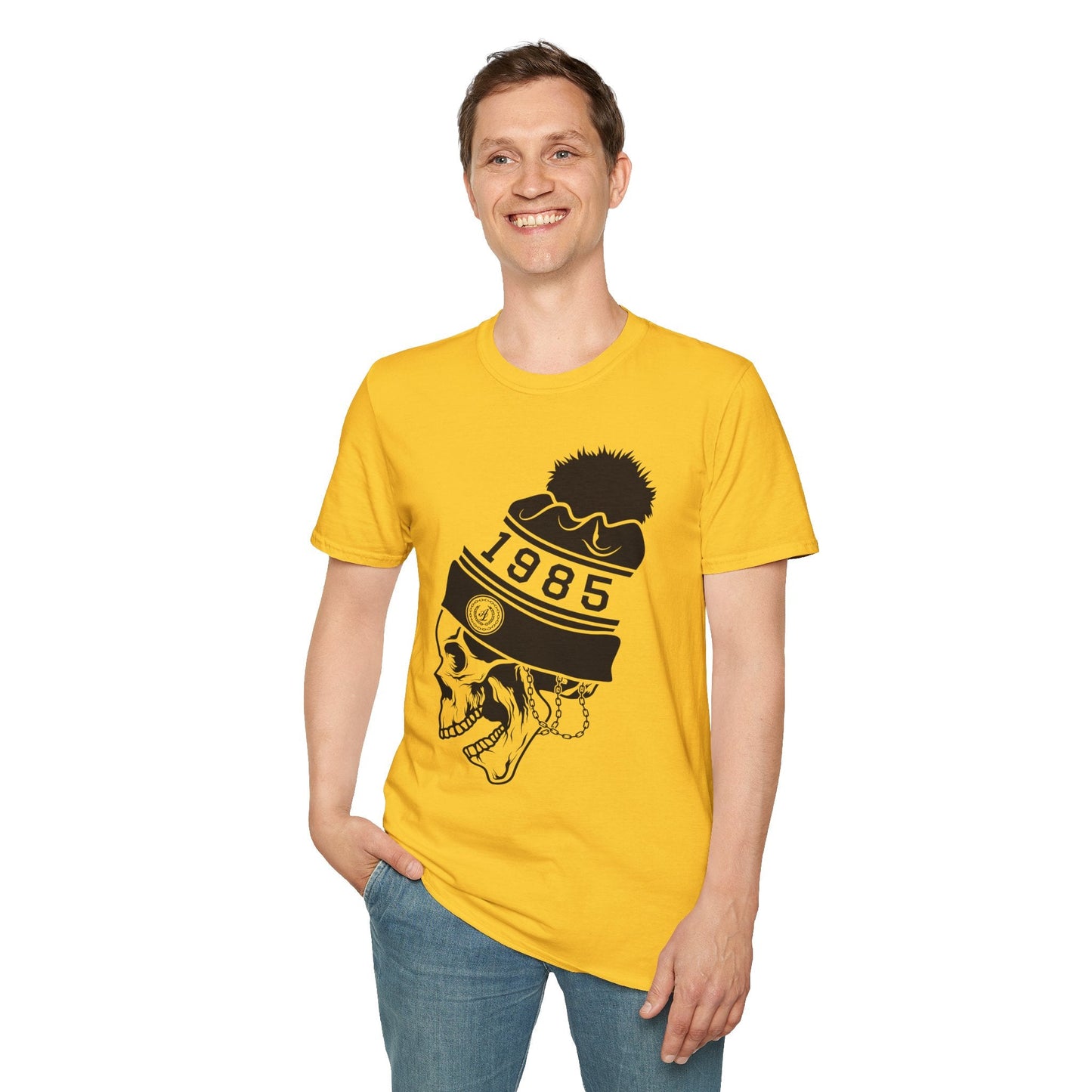 Cartoon Animation T Shirt Unisex Gildan Softstyle 64000 Tee With Art Design Funny Graphic