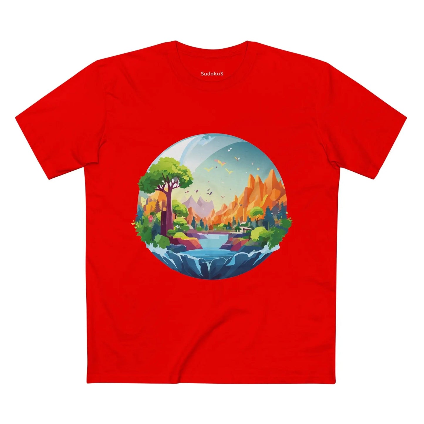 Fantasy Graphic Unisex 100 Cotton Staple Tee 12