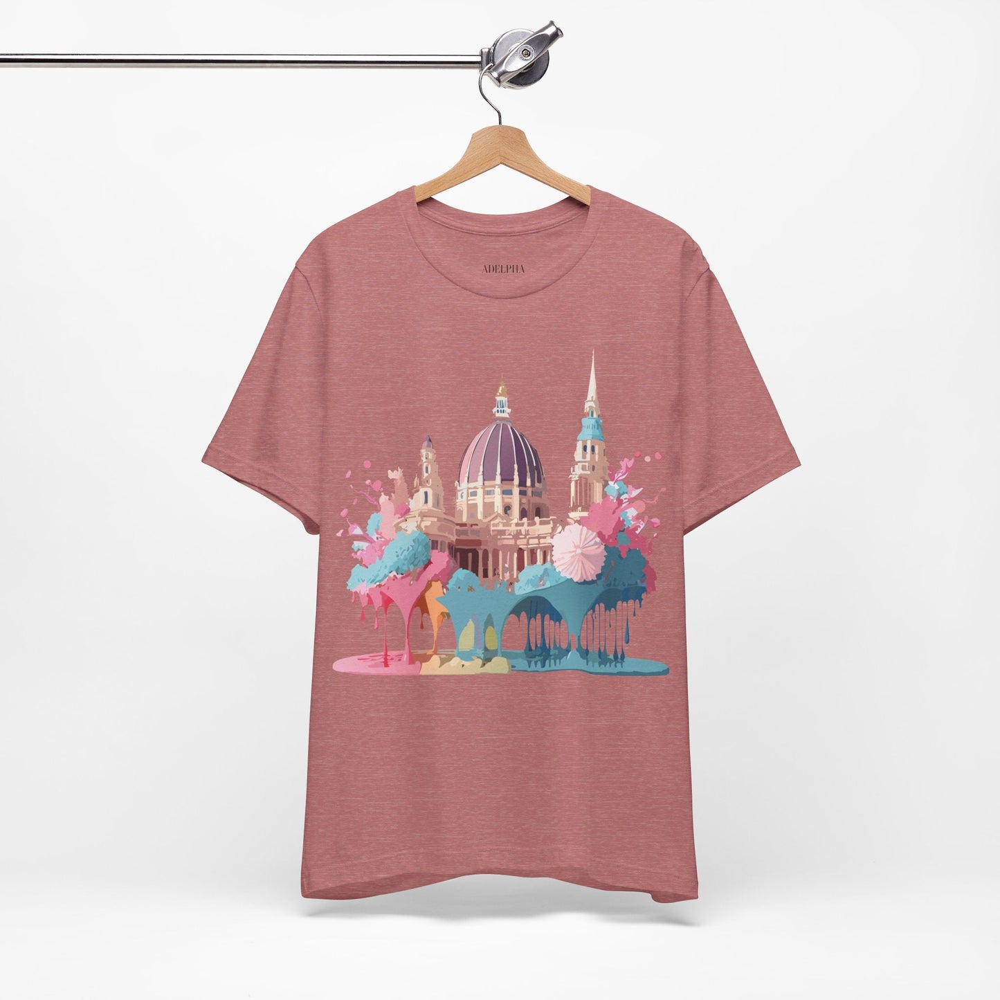 Vienna Tourist Shirt Graphic Tee Unisex Jersey Short Sleeve Vintage Inspired Artwork Adelpha