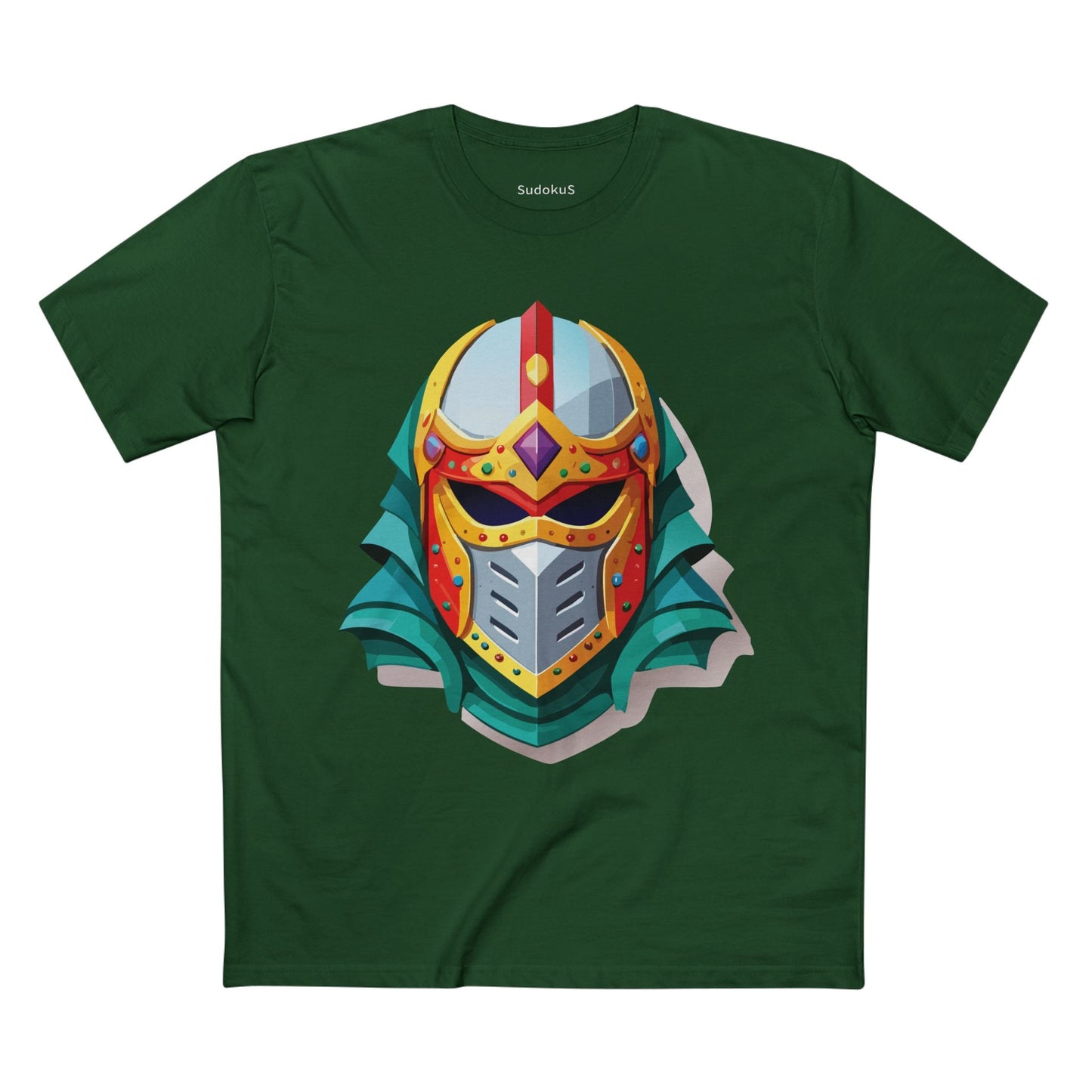Mask Graphic Unisex 100 Cotton Staple Tee 16