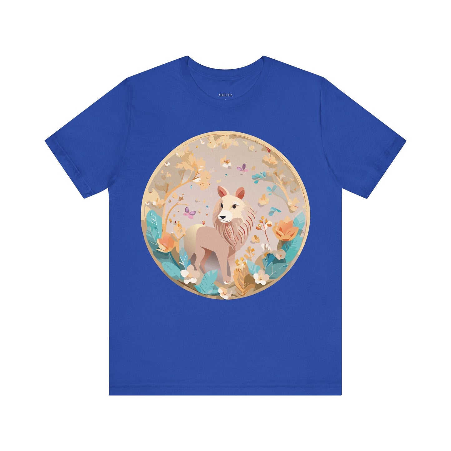 Unisex Graphic Tee With Original Vintage Inspired Art By Adelpha Premium Short Sleeve Casual Shirt