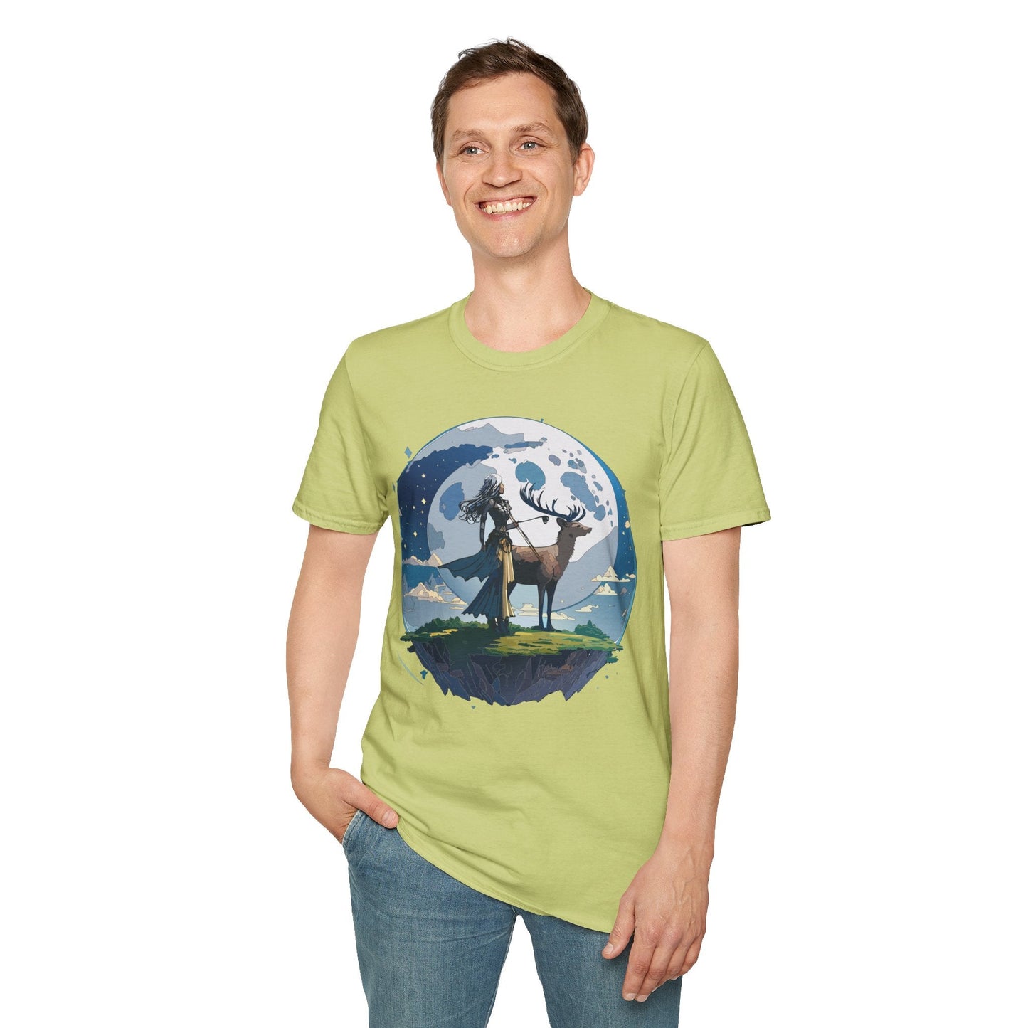 Women Graphic T Shirts Art Design Shirt Unisex Softstyle Gildan 64000 Tee Cotton Everyday Comfort