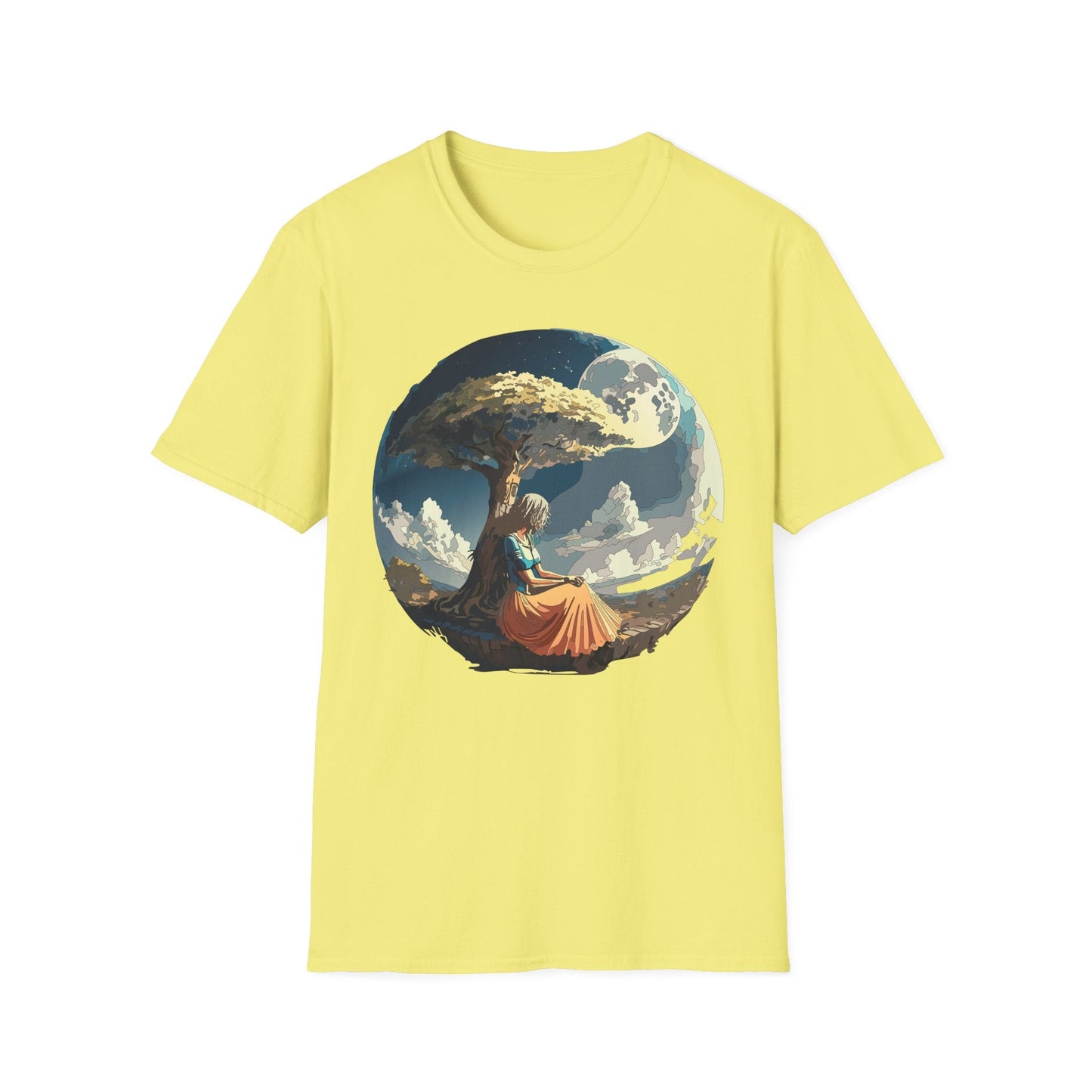 Unisex Graphic T Shirt Art Design Tee Softstyle 64000 Ring Spun Cotton Comfortable